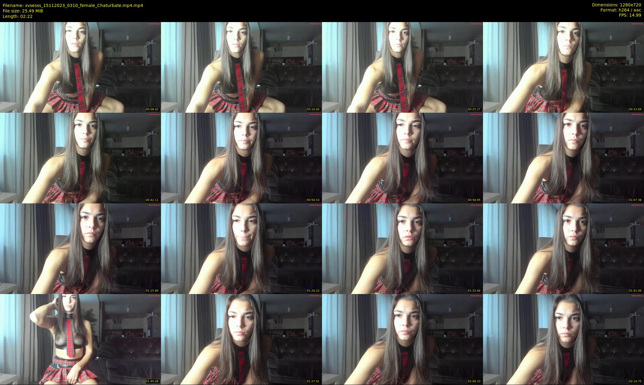 xvsesss — 3 minute Chaturbate female cam show recording, 720p, Nov 15, 2023