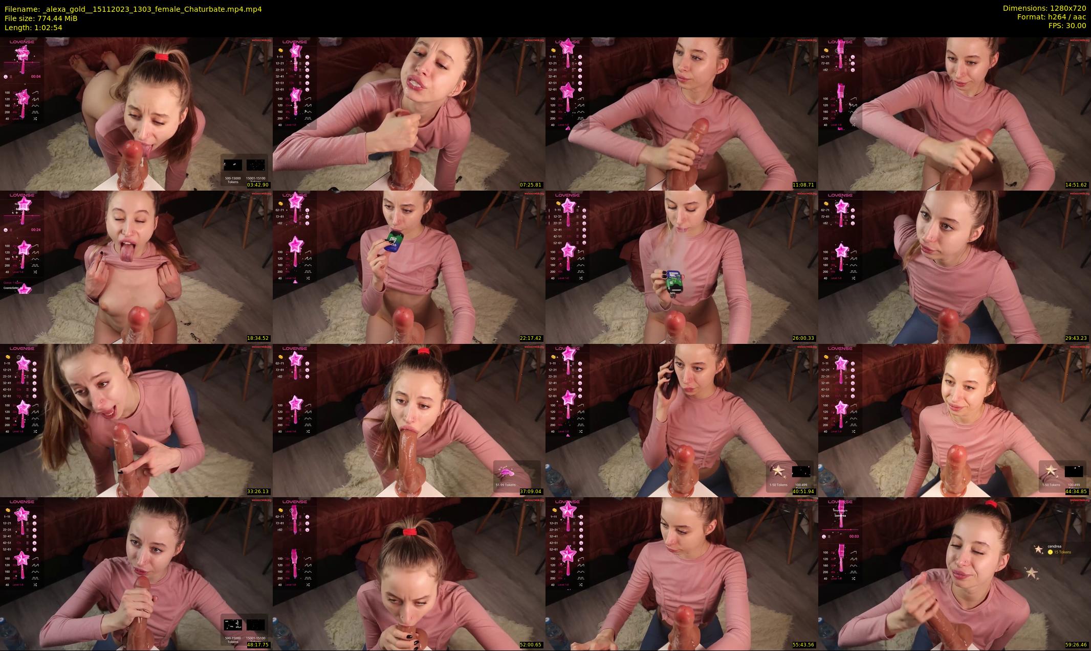 _alexa_gold_ — 63 minute Chaturbate female cam show recording, 720p, Nov 15, 2023