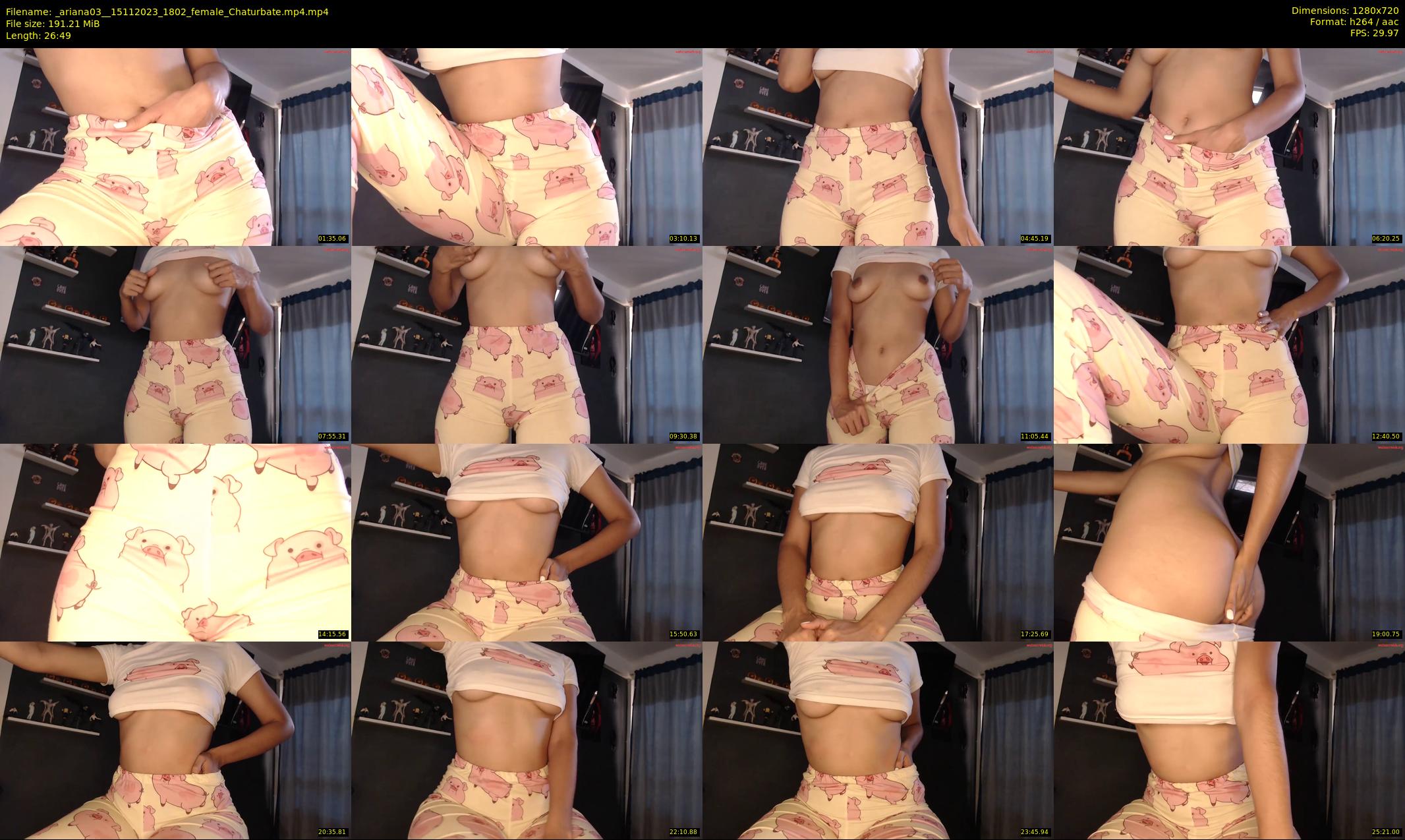 _ariana03_ — 27 minute Chaturbate female cam show recording, 720p, Nov 15, 2023