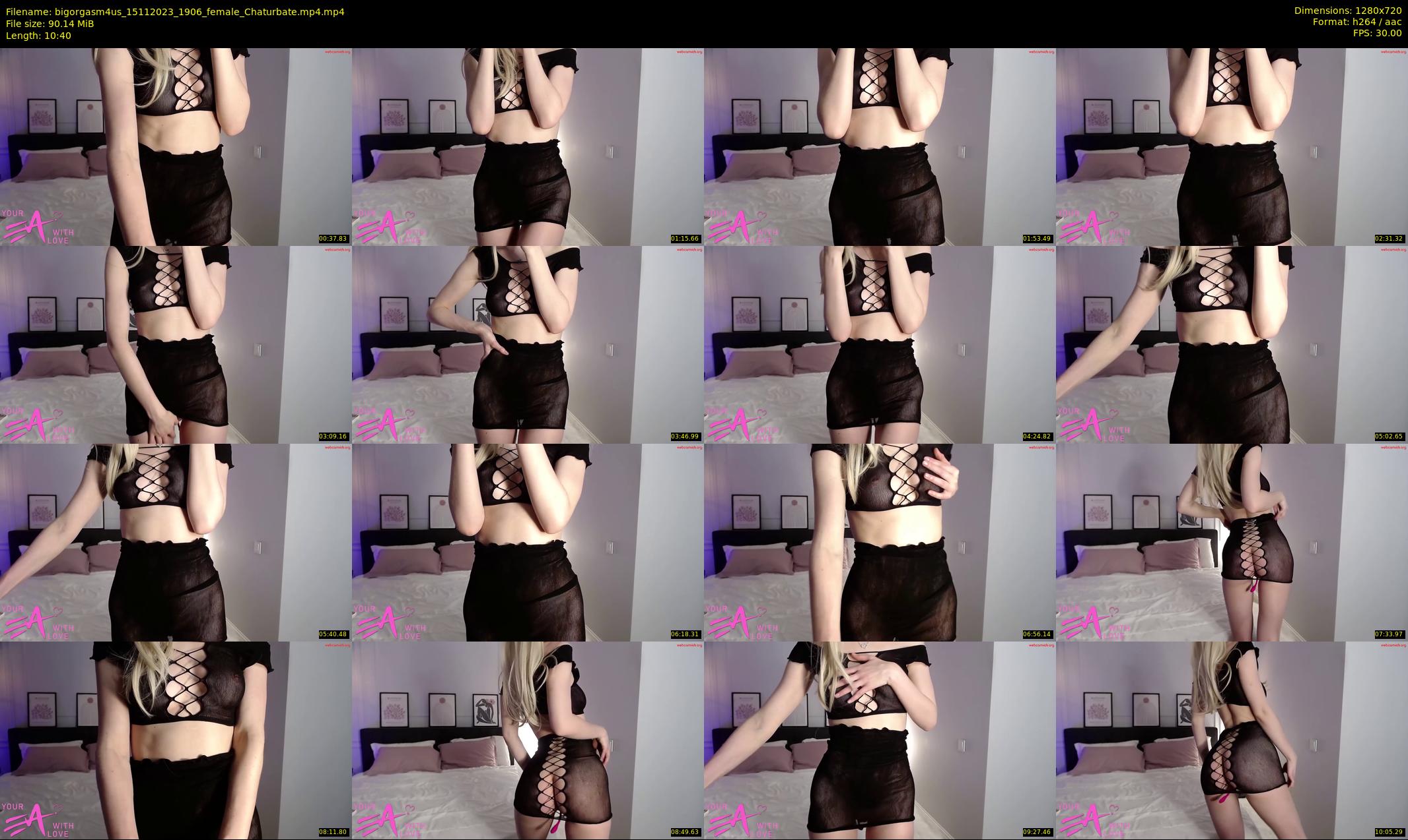 bigorgasm4us — 11 minute Chaturbate female cam show recording, 720p, Nov 15, 2023