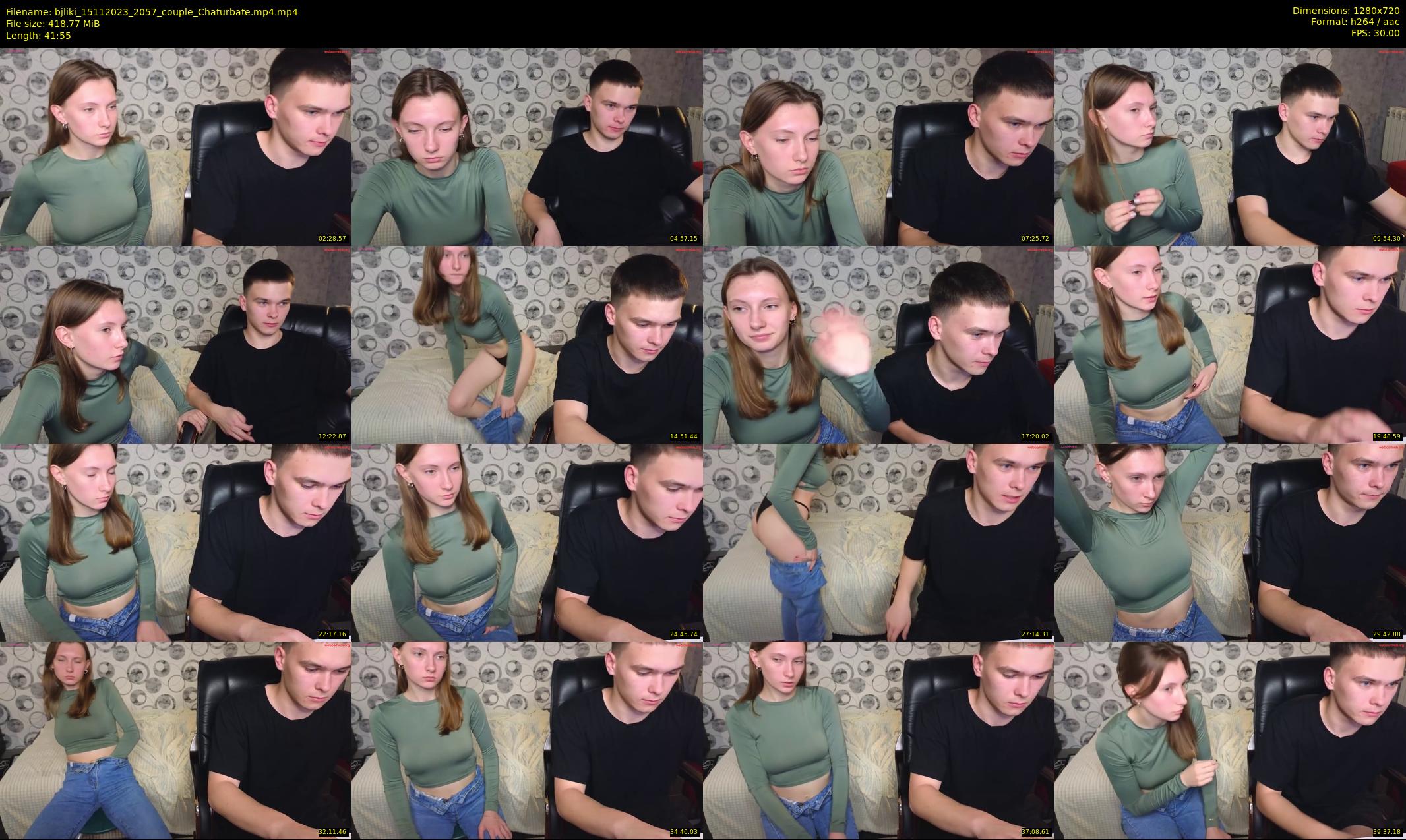bjliki — 42 minute Chaturbate couple cam show recording, 720p, Nov 15, 2023