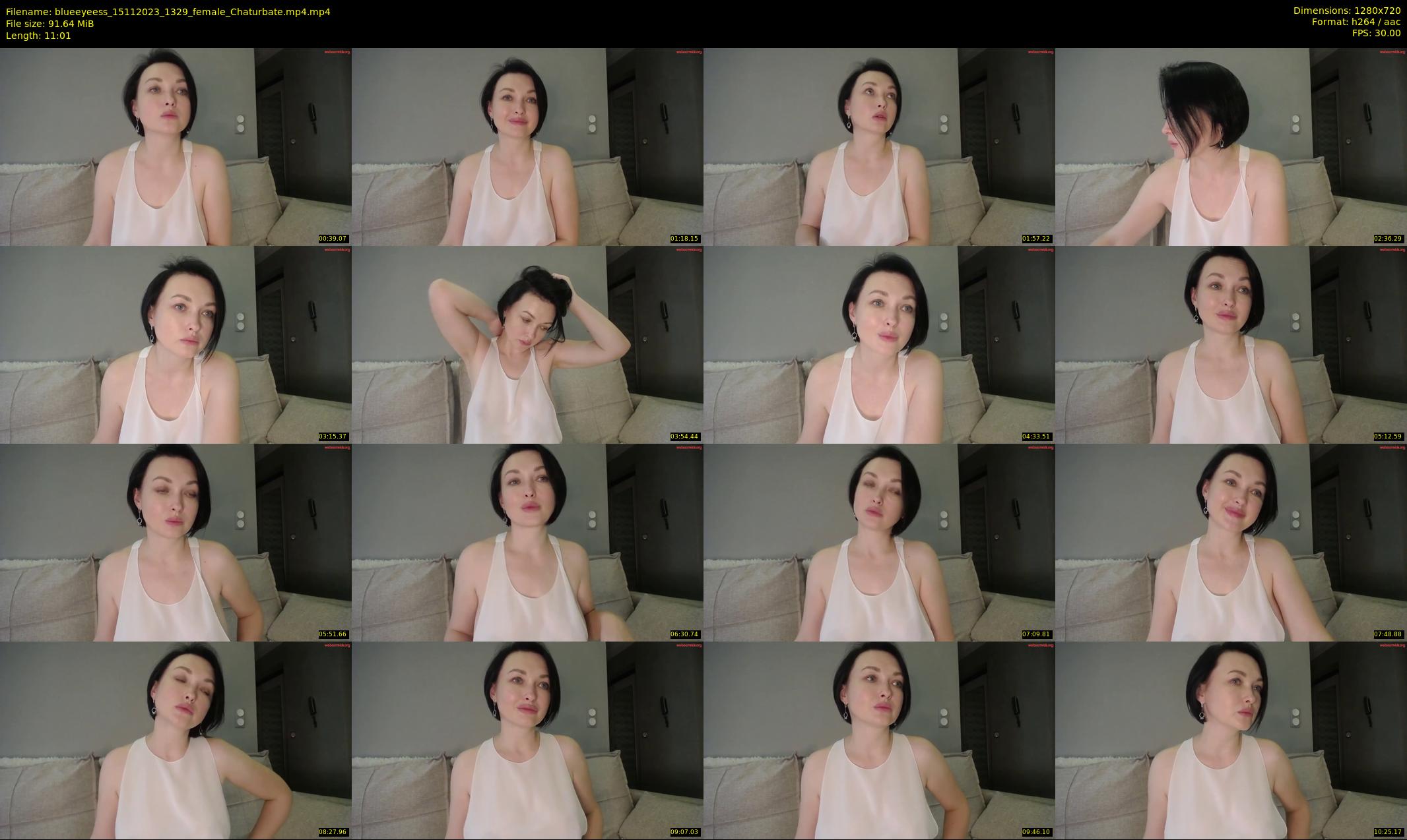 blueeyeess — 12 minute Chaturbate female cam show recording, 720p, Nov 15, 2023