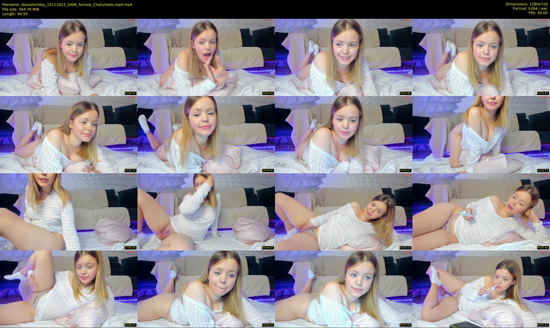 dianaholiday — 51 minute Chaturbate female cam show recording, 720p, Nov 15, 2023