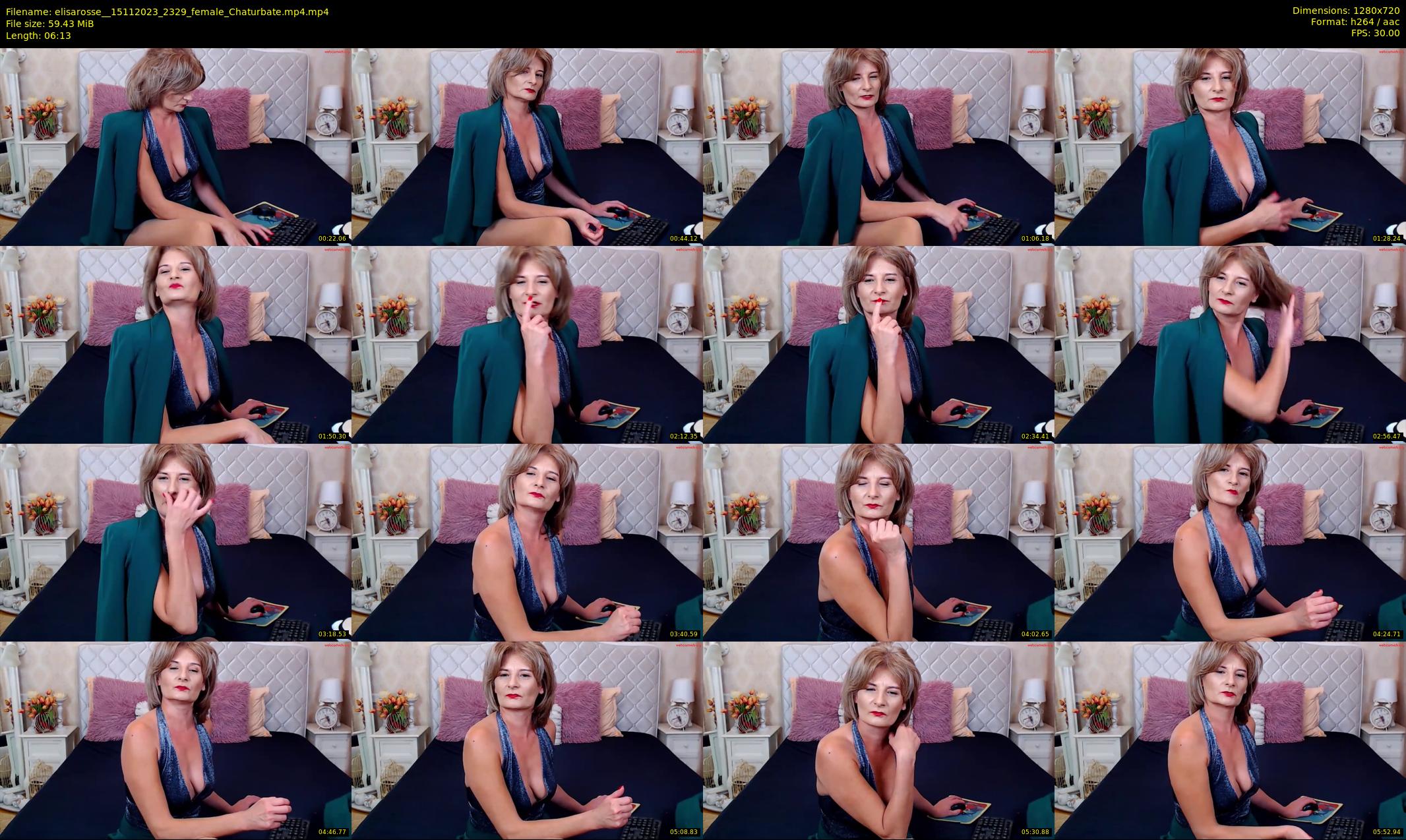 elisarosse_ — 7 minute Chaturbate female cam show recording, 720p, Nov 15, 2023