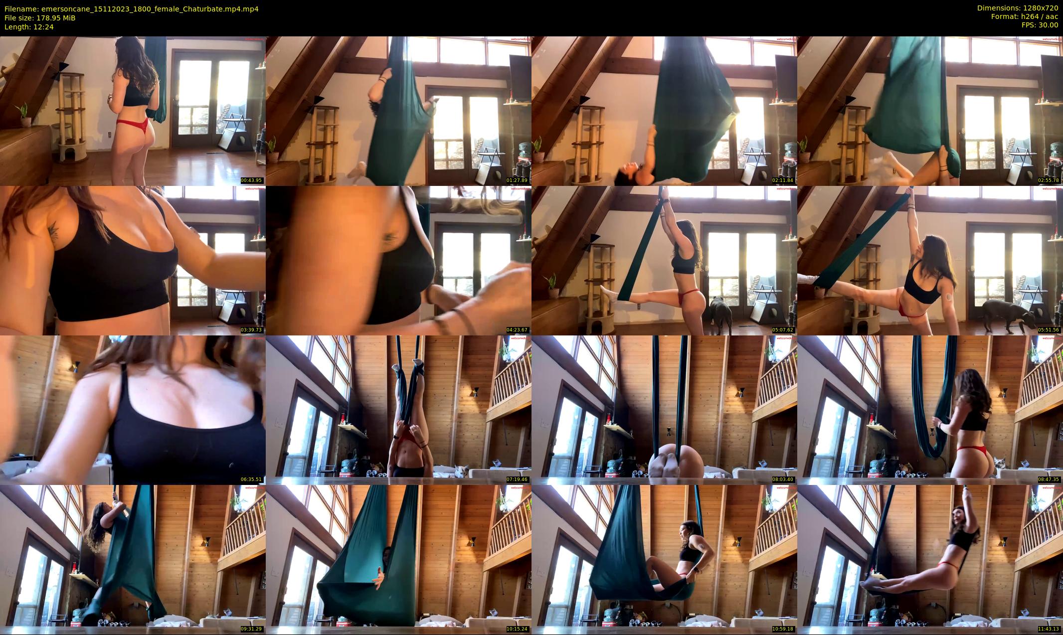 emersoncane — 13 minute Chaturbate female cam show recording, 720p, Nov 15, 2023