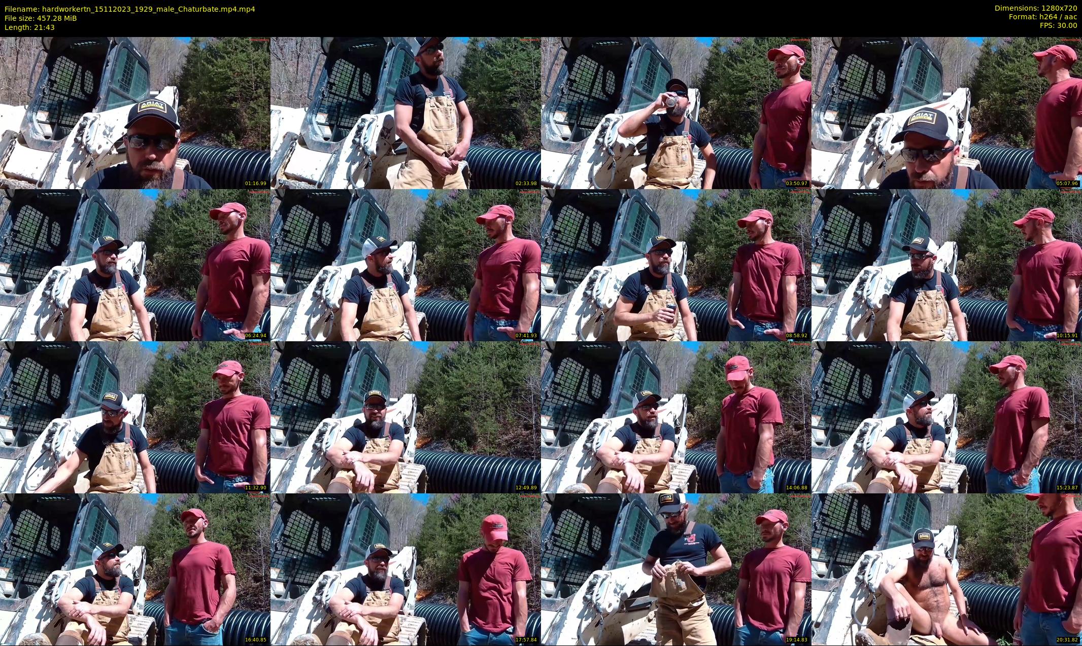 hardworkertn — 22 minute Chaturbate male cam show recording, 720p, Nov 15, 2023