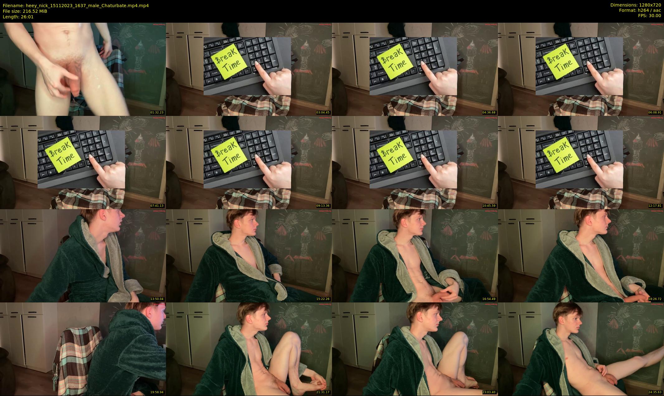 heey_nick — 27 minute Chaturbate male cam show recording, 720p, Nov 15, 2023