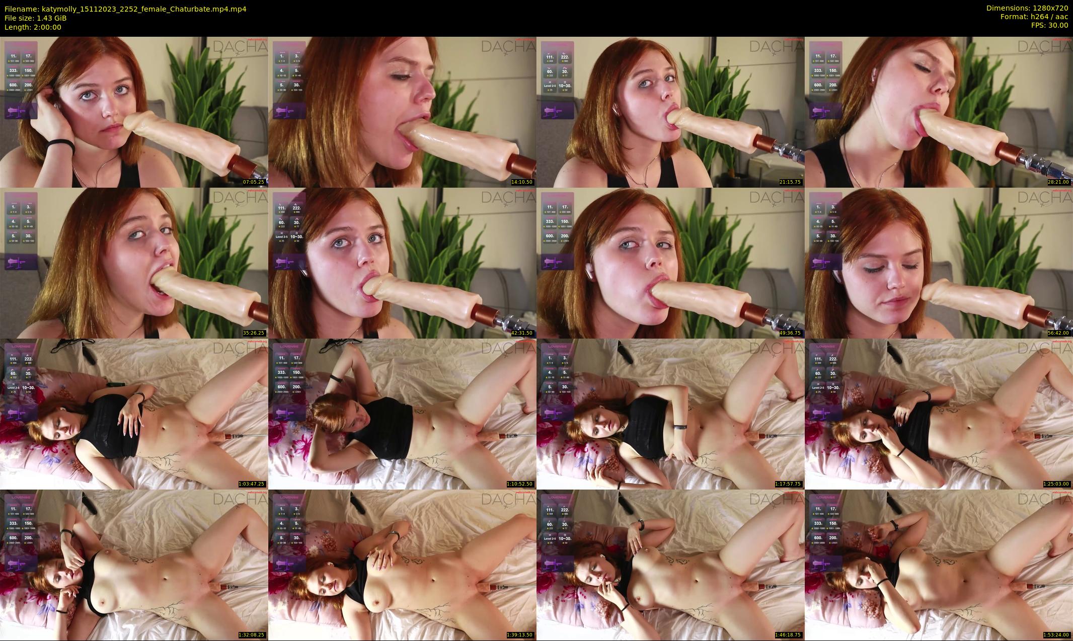 katymolly — 120 minute Chaturbate female cam show recording, 720p, Nov 15, 2023