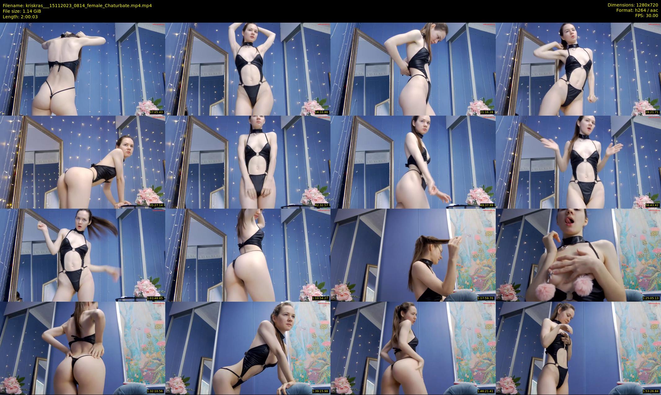 kriskras__ — 121 minute Chaturbate female cam show recording, 720p, Nov 15, 2023