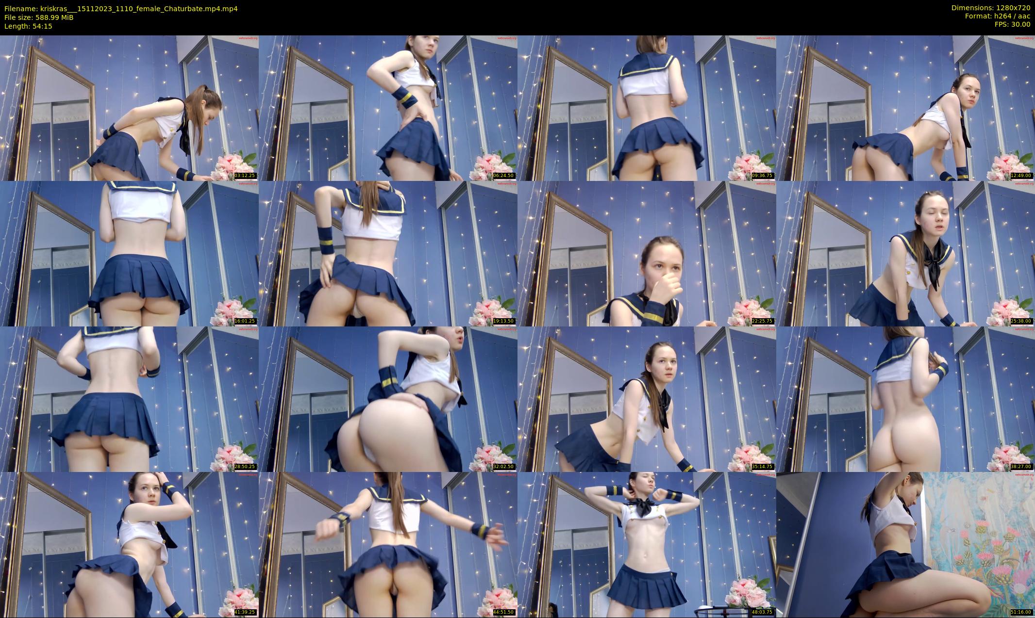 kriskras__ — 55 minute Chaturbate female cam show recording, 720p, Nov 15, 2023