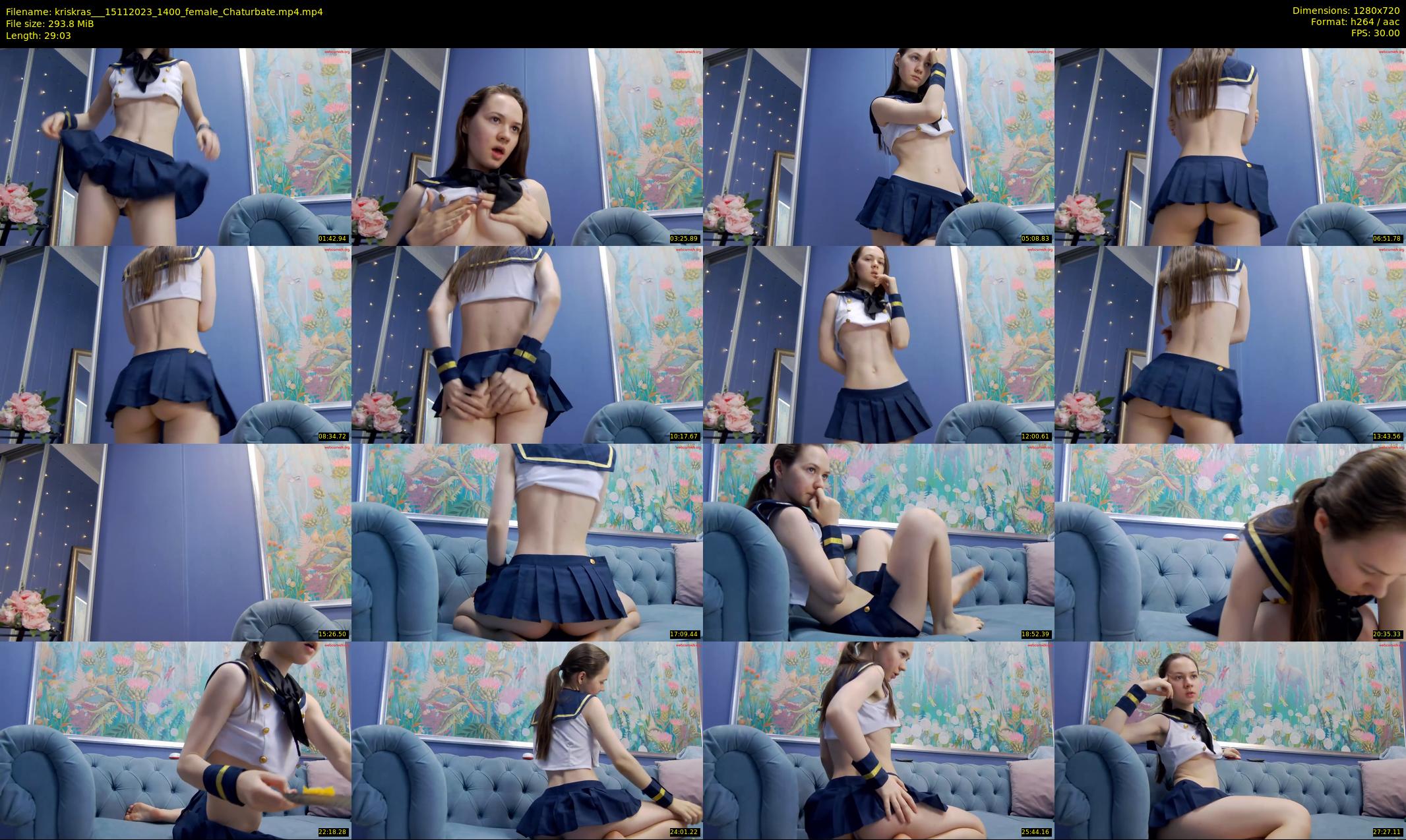 kriskras__ — 30 minute Chaturbate female cam show recording, 720p, Nov 15, 2023