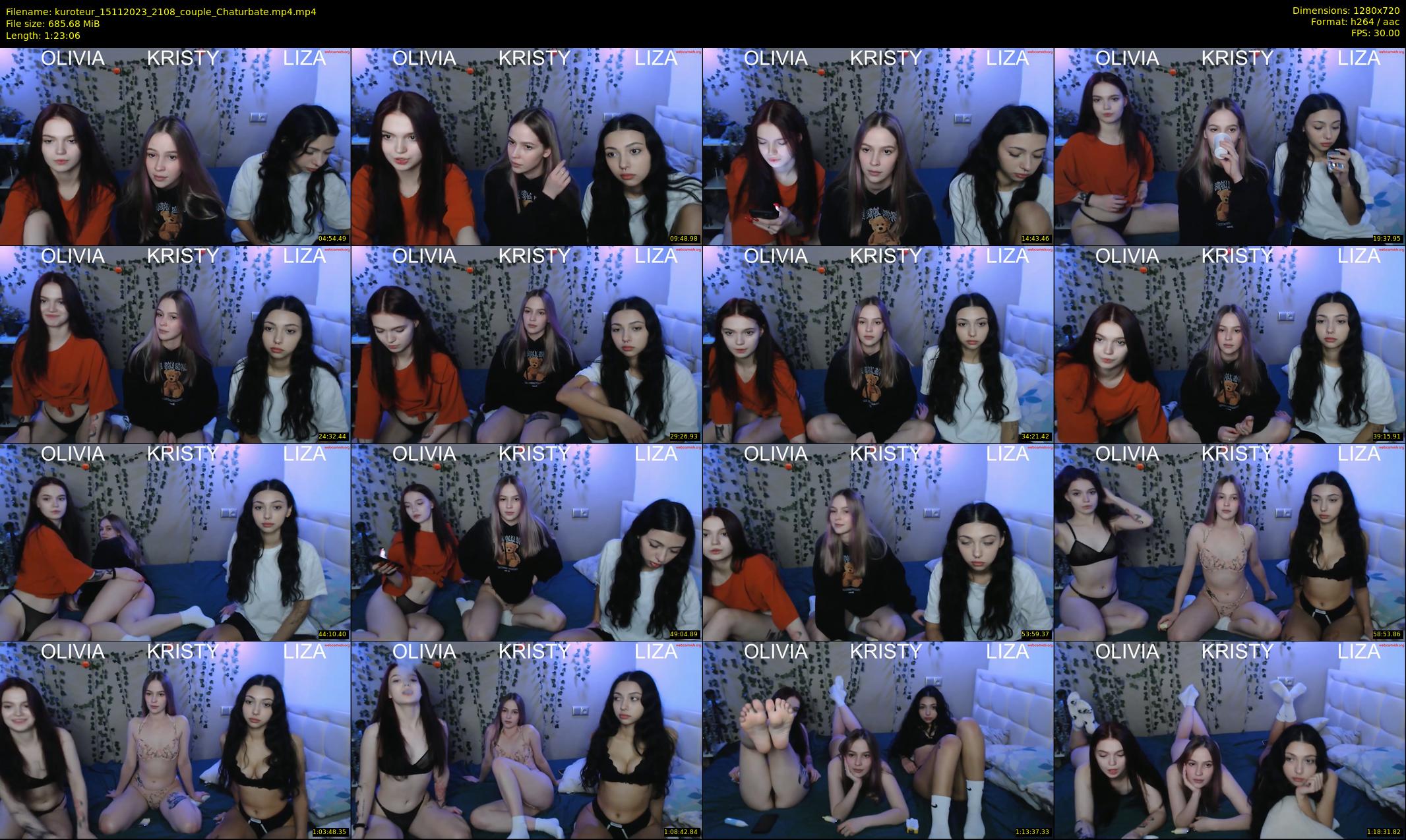 kuroteur — 84 minute Chaturbate couple cam show recording, 720p, Nov 15, 2023