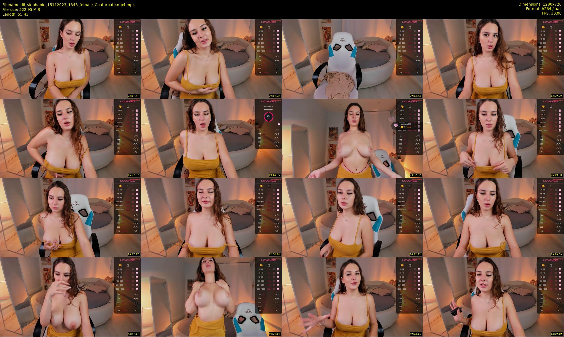 lil_stephanie — 56 minute Chaturbate female cam show recording, 720p, Nov 15, 2023