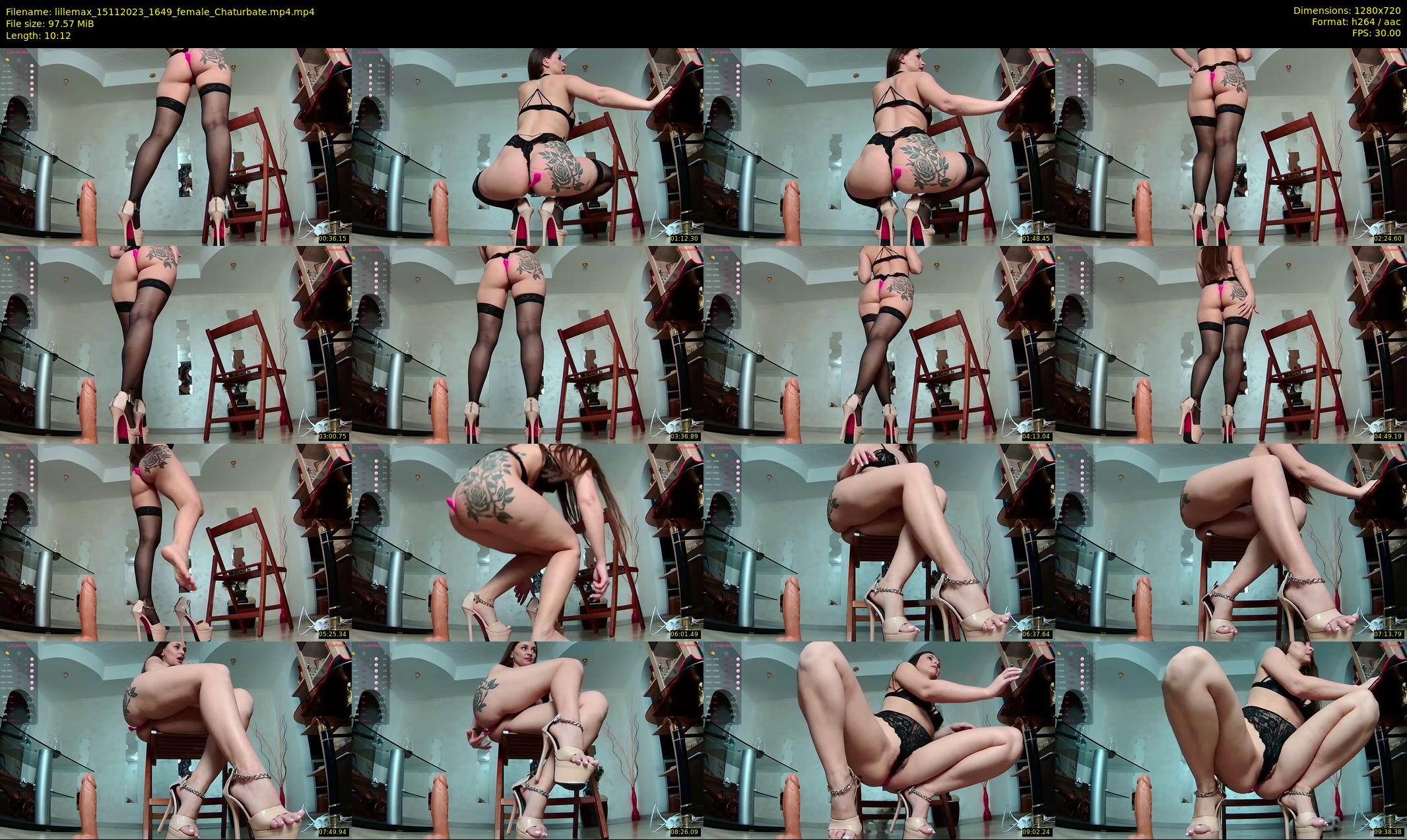 lillemax — 11 minute Chaturbate female cam show recording, 720p, Nov 15, 2023