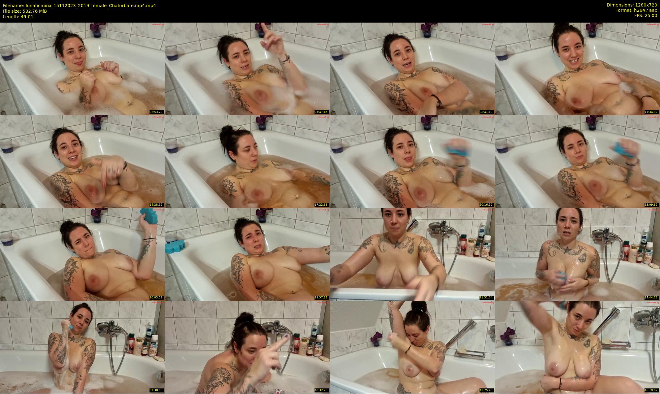 lunaticminx — 50 minute Chaturbate female cam show recording, 720p, Nov 15, 2023