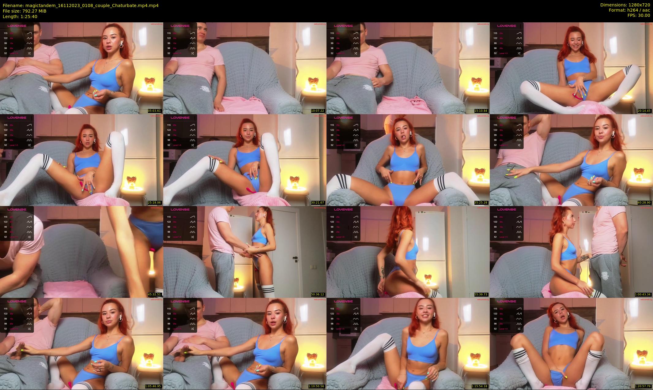 magictandem — 86 minute Chaturbate couple cam show recording, 720p, Nov 16, 2023