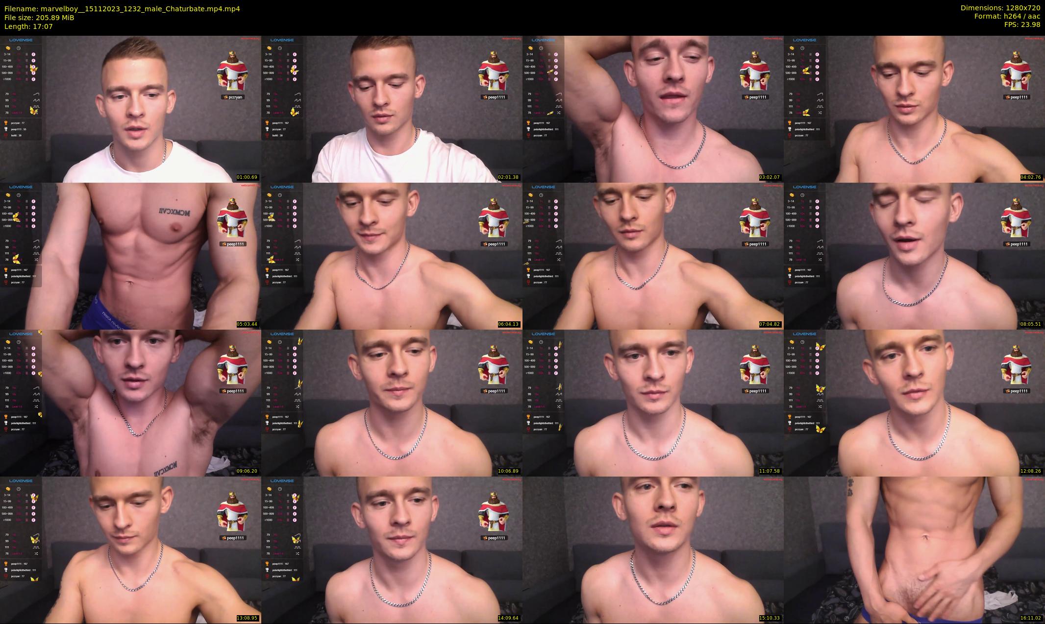 marvelboy_ — 18 minute Chaturbate male cam show recording, 720p, Nov 15, 2023