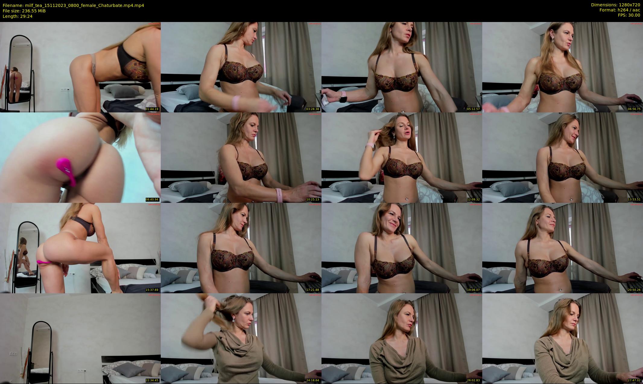 milf_tea — 30 minute Chaturbate female cam show recording, 720p, Nov 15, 2023