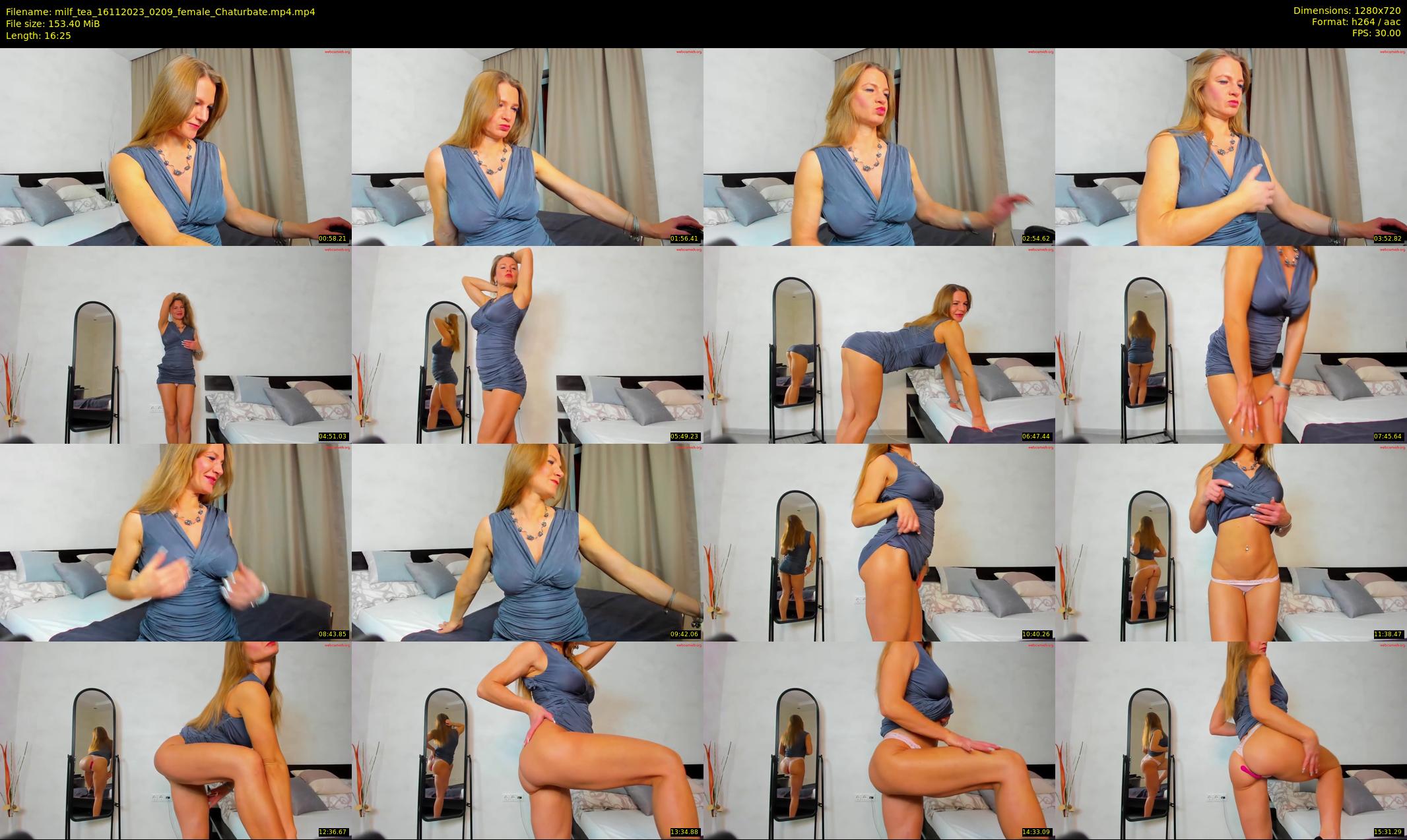 milf_tea — 17 minute Chaturbate female cam show recording, 720p, Nov 16, 2023
