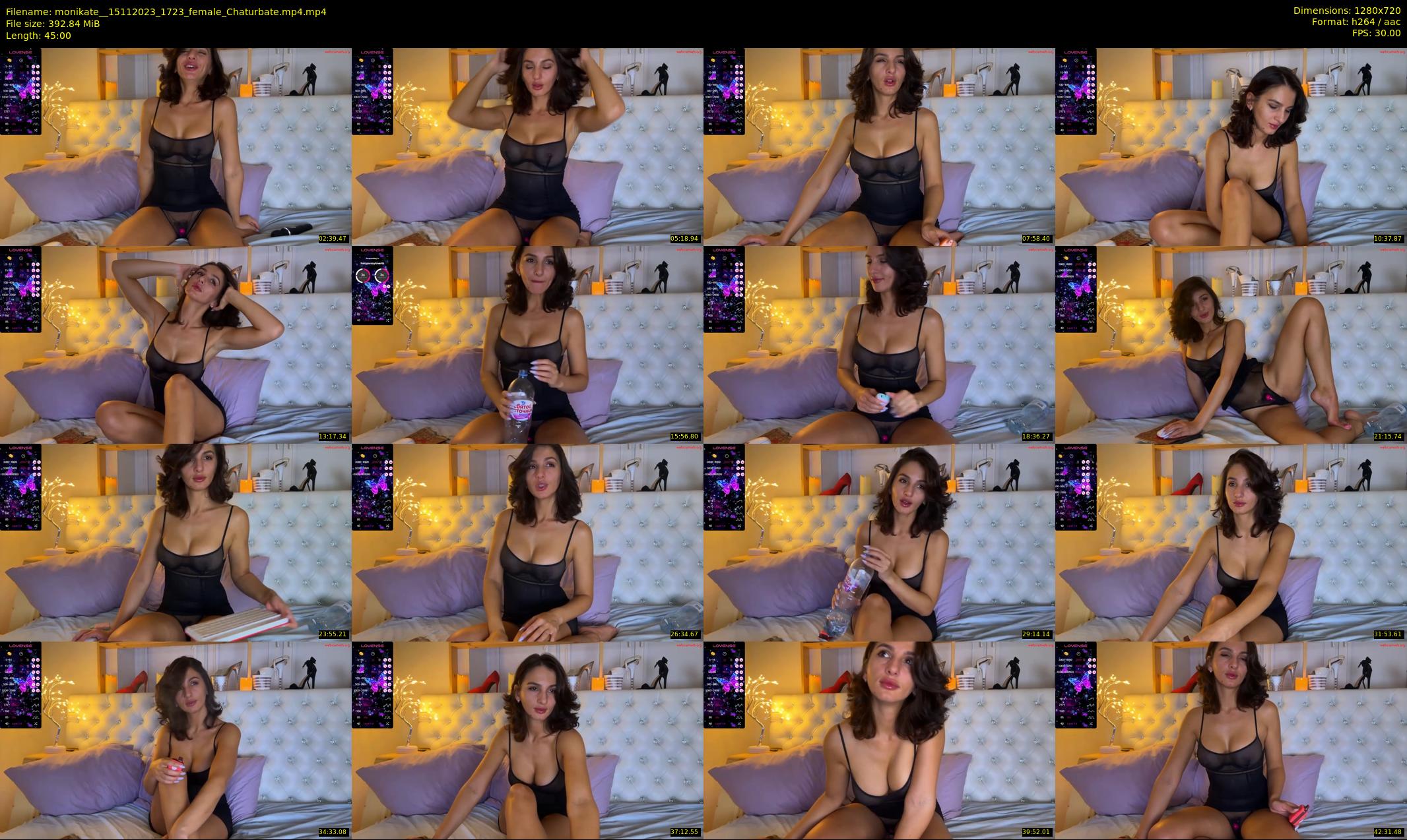 monikate_ — 45 minute Chaturbate couple cam show recording, 720p, Nov 15, 2023