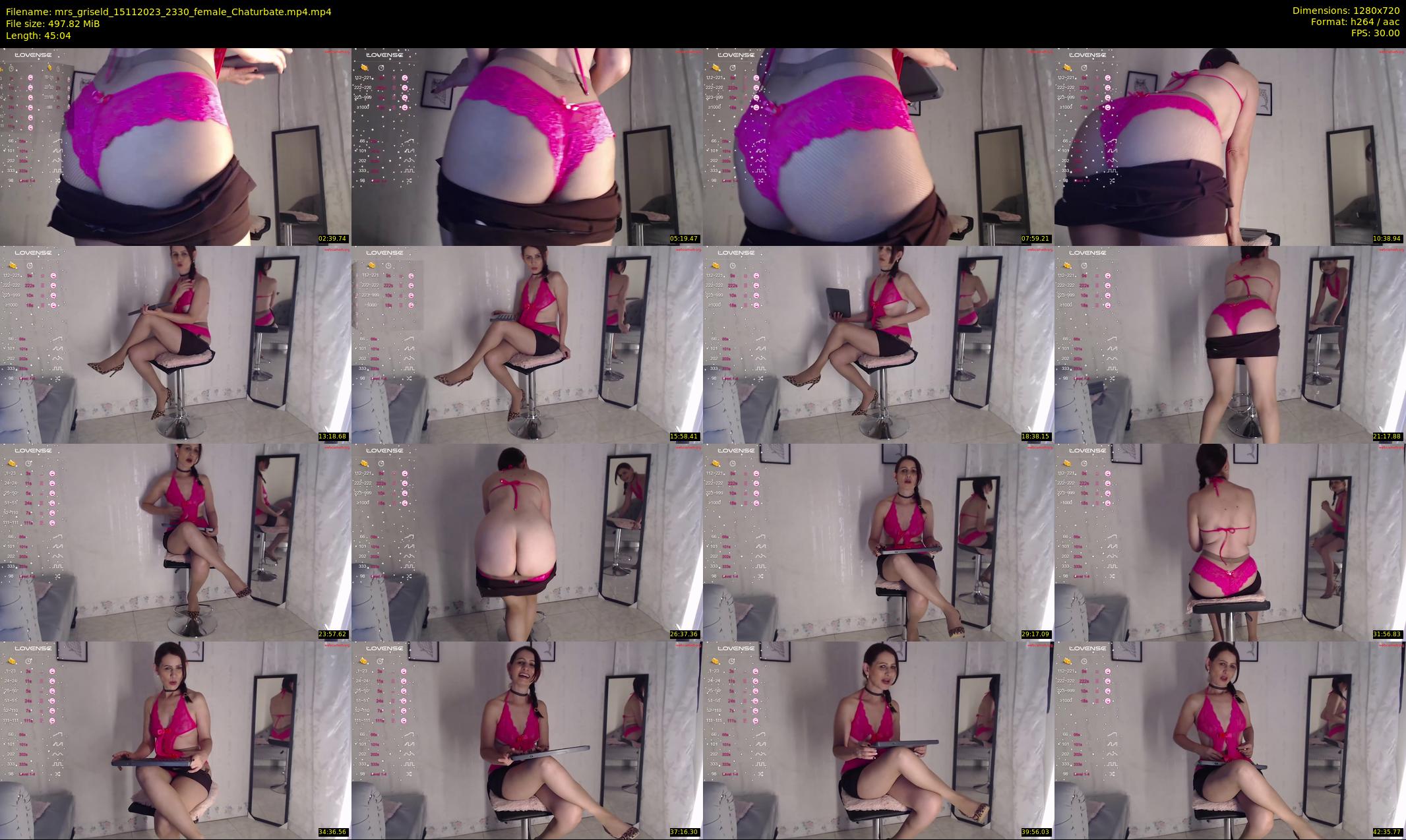 mrs_griseld — 46 minute Chaturbate female cam show recording, 720p, Nov 15, 2023