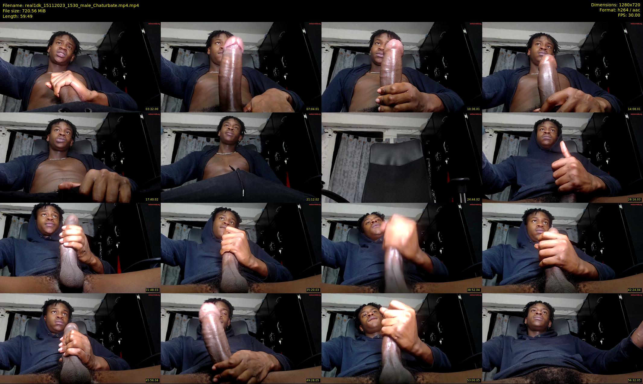 real1dk — 60 minute Chaturbate male cam show recording, 720p, Nov 15, 2023