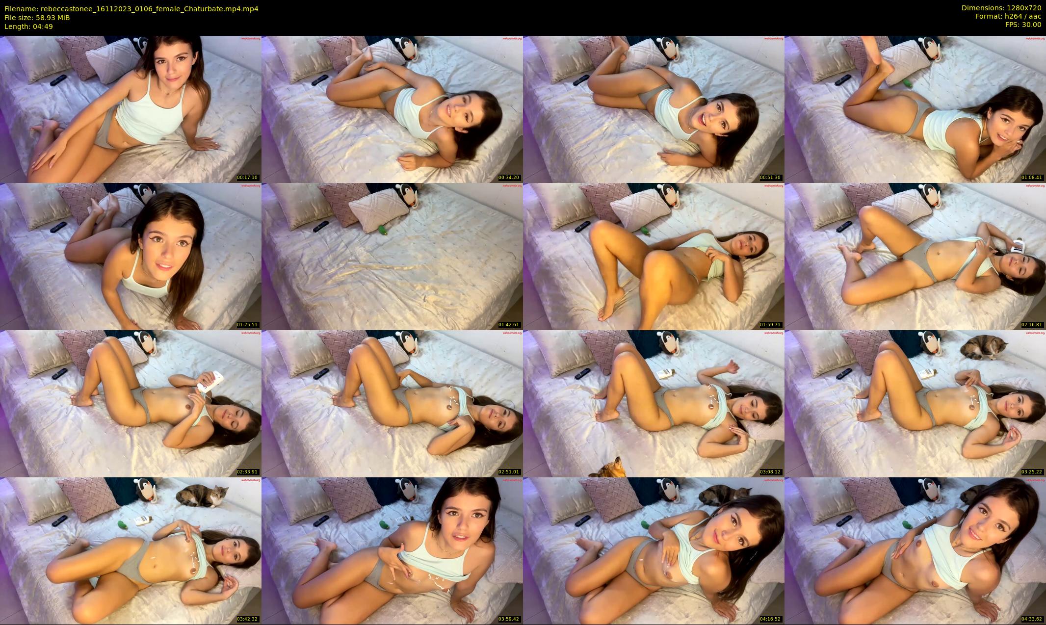 rebeccastonee — 5 minute Chaturbate female cam show recording, 720p, Nov 16, 2023