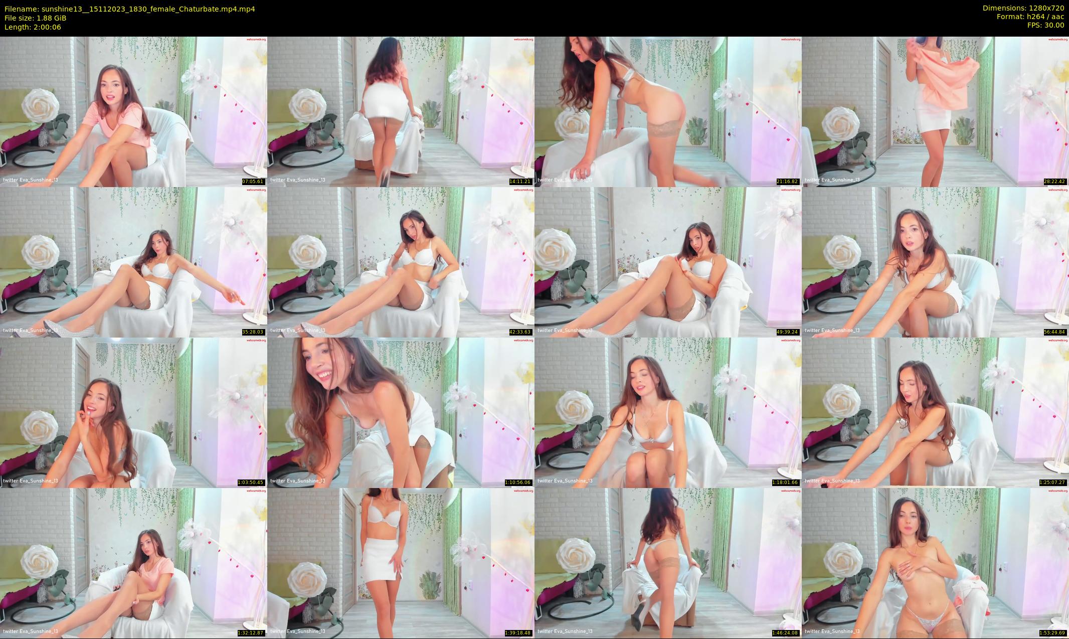 sunshine13_ — 121 minute Chaturbate female cam show recording, 720p, Nov 15, 2023