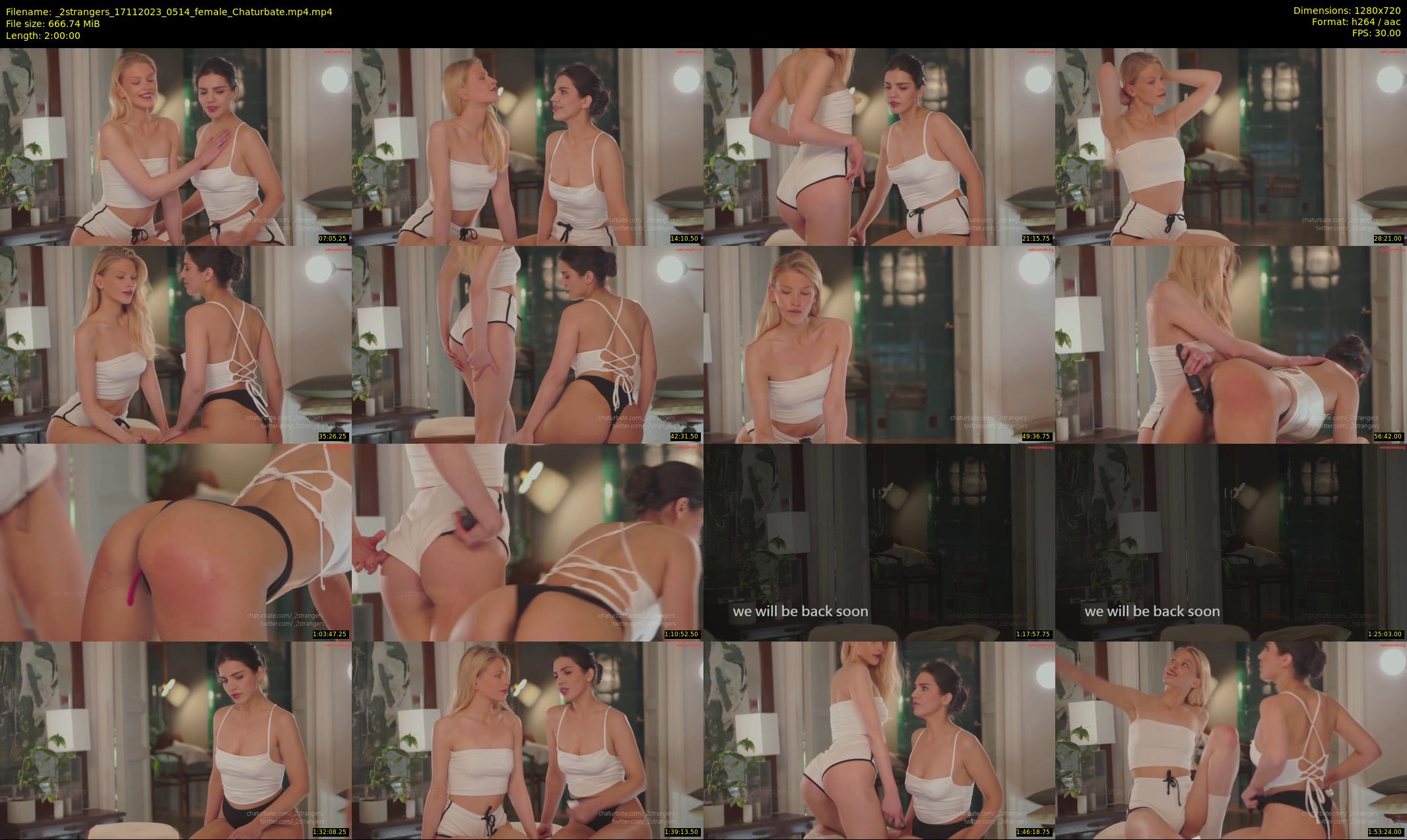 _2strangers — 120 minute Chaturbate couple cam show recording, 720p, Nov 17, 2023