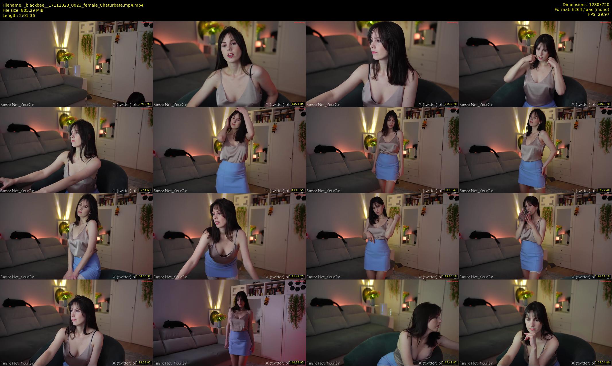 _blackbee_ — 122 minute Chaturbate female cam show recording, 720p, Nov 17, 2023