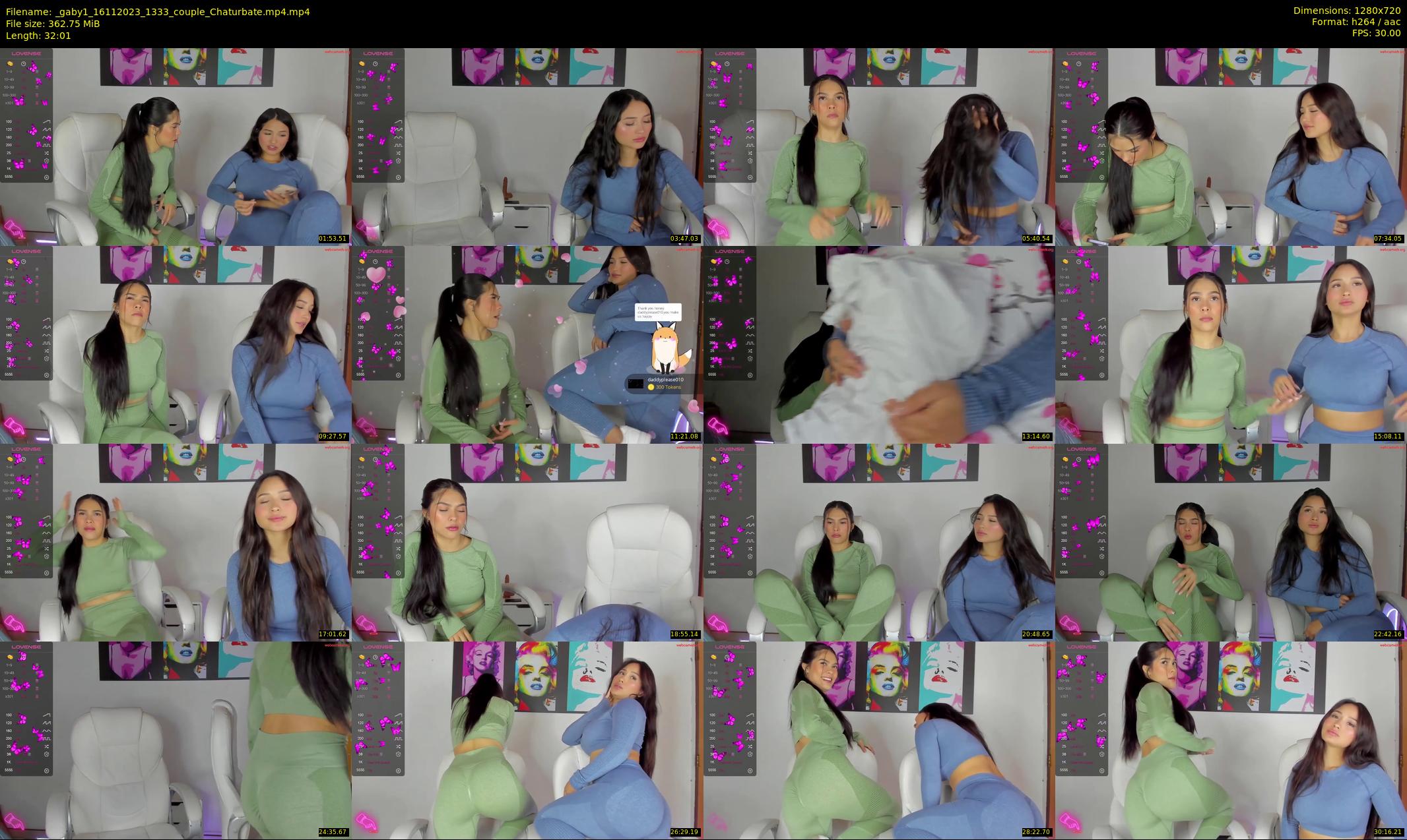 _gaby1 — 33 minute Chaturbate female cam show recording, 720p, Nov 16, 2023