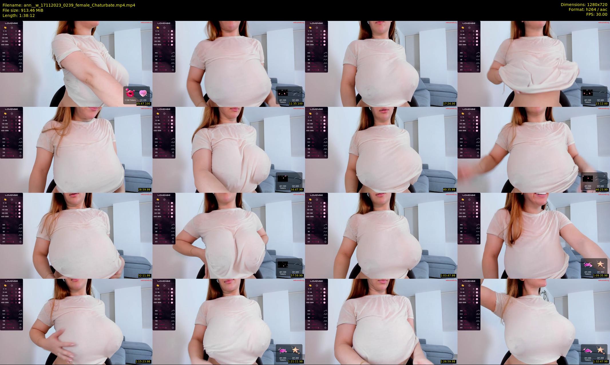 ann__w — 99 minute Chaturbate female cam show recording, 720p, Nov 17, 2023