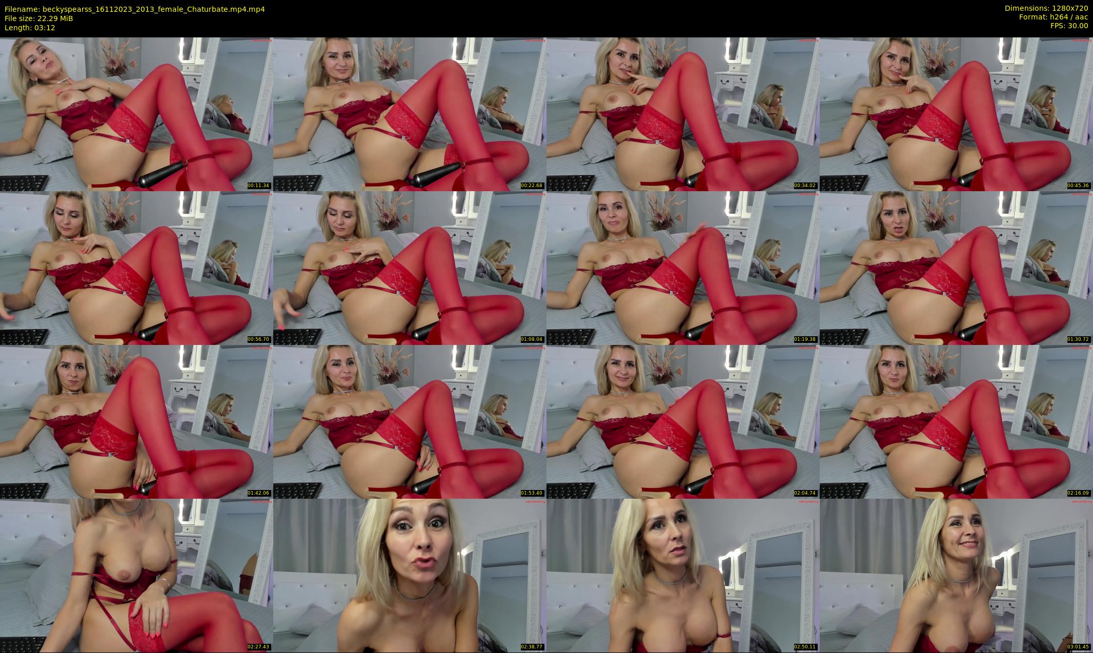 beckyspearss — 4 minute Chaturbate female cam show recording, 720p, Nov 16, 2023