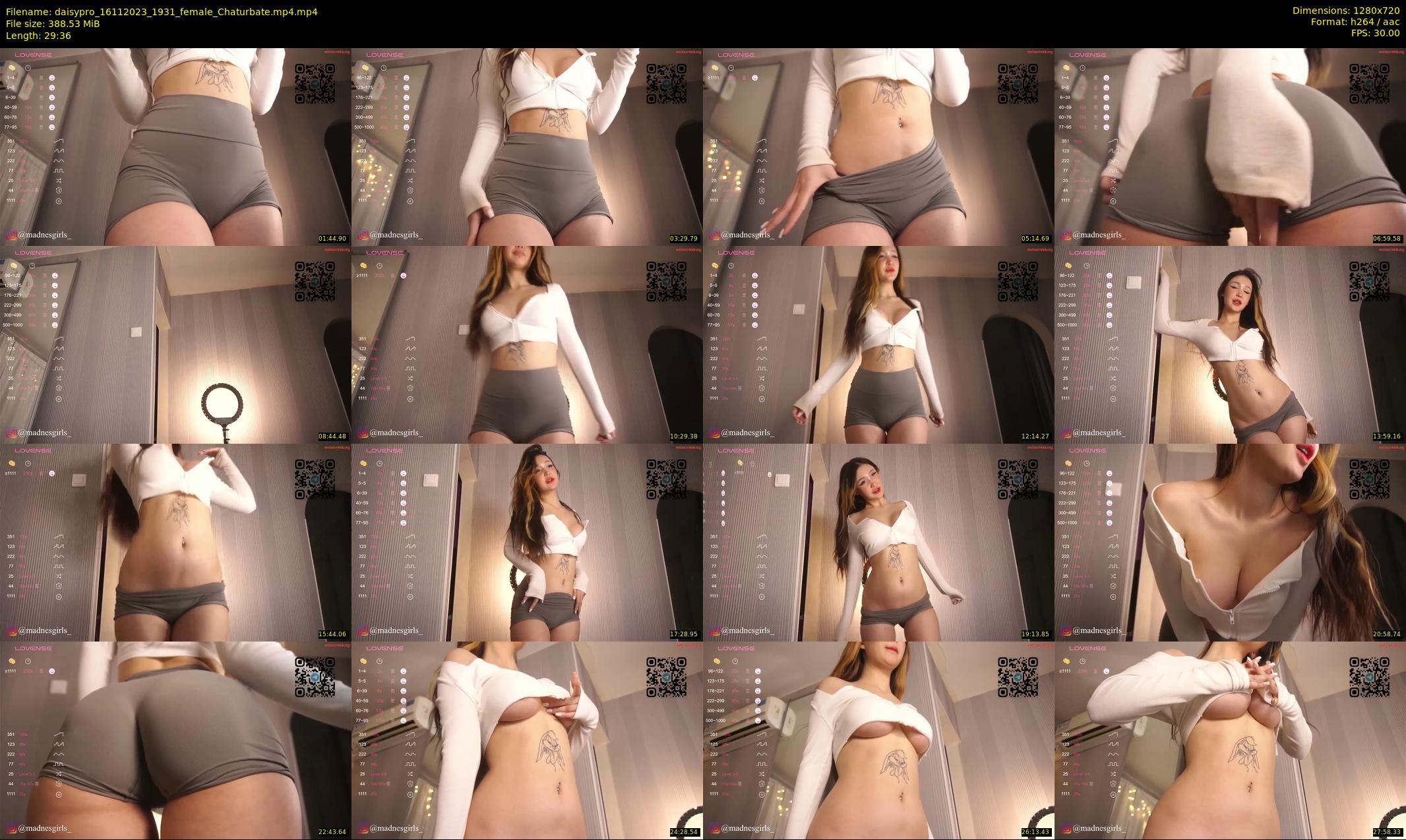 daisypro — 30 minute Chaturbate couple cam show recording, 720p, Nov 16, 2023