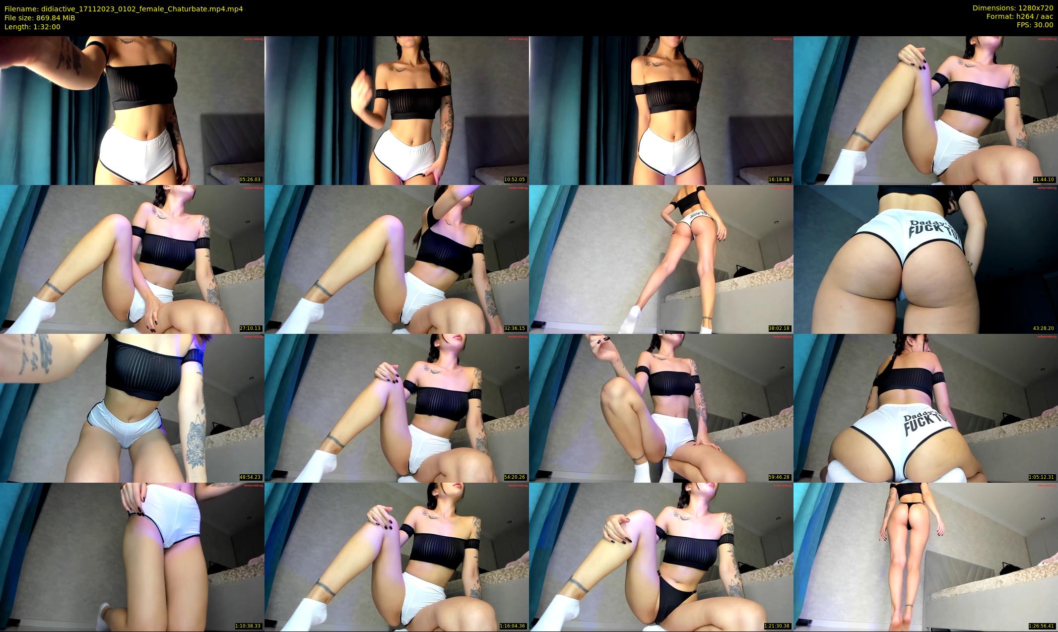 didiactive — 92 minute Chaturbate female cam show recording, 720p, Nov 17, 2023