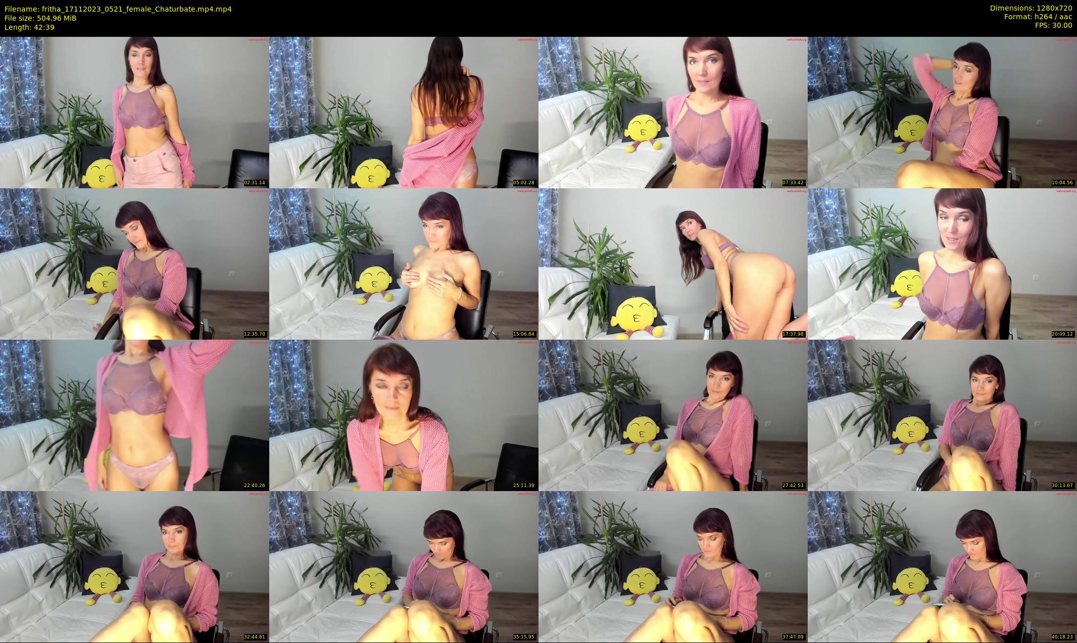 fritha — 43 minute Chaturbate female cam show recording, 720p, Nov 17, 2023