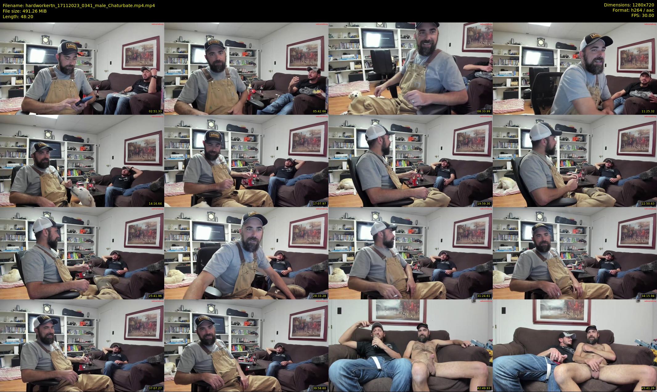 hardworkertn — 49 minute Chaturbate male cam show recording, 720p, Nov 17, 2023