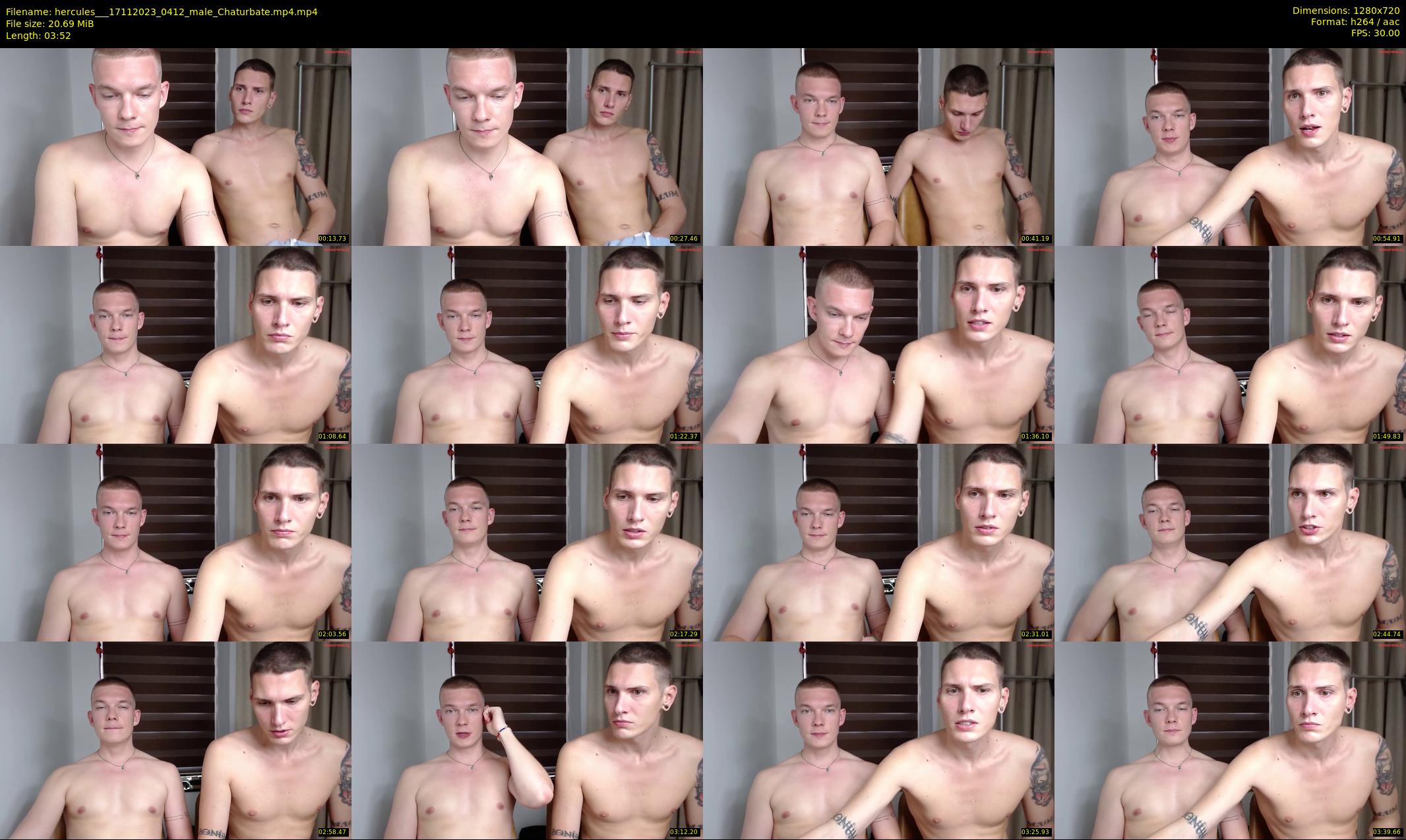 hercules__ — 4 minute Chaturbate male cam show recording, 720p, Nov 17, 2023
