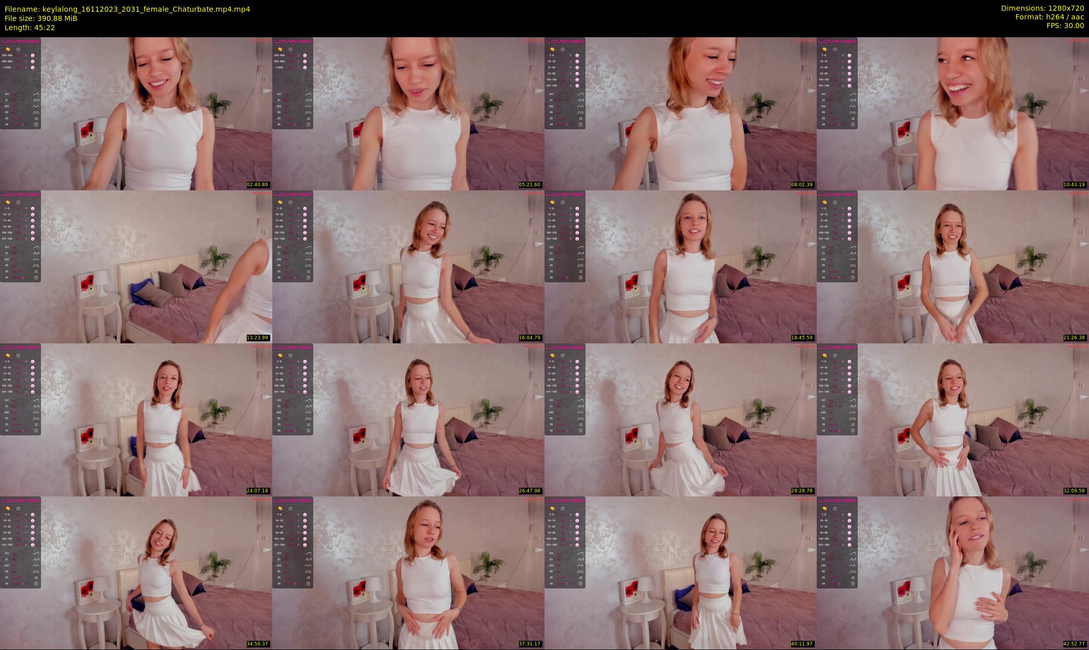 keylalong — 46 minute Chaturbate female cam show recording, 720p, Nov 16, 2023