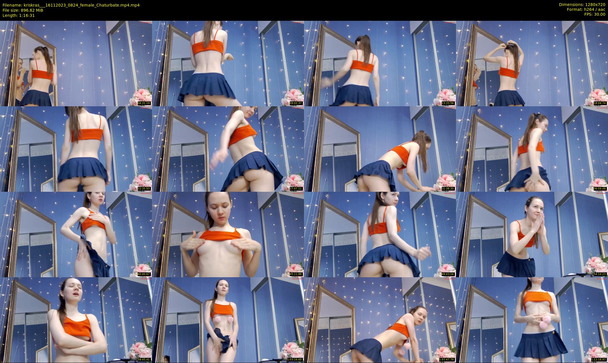 kriskras__ — 77 minute Chaturbate female cam show recording, 720p, Nov 16, 2023