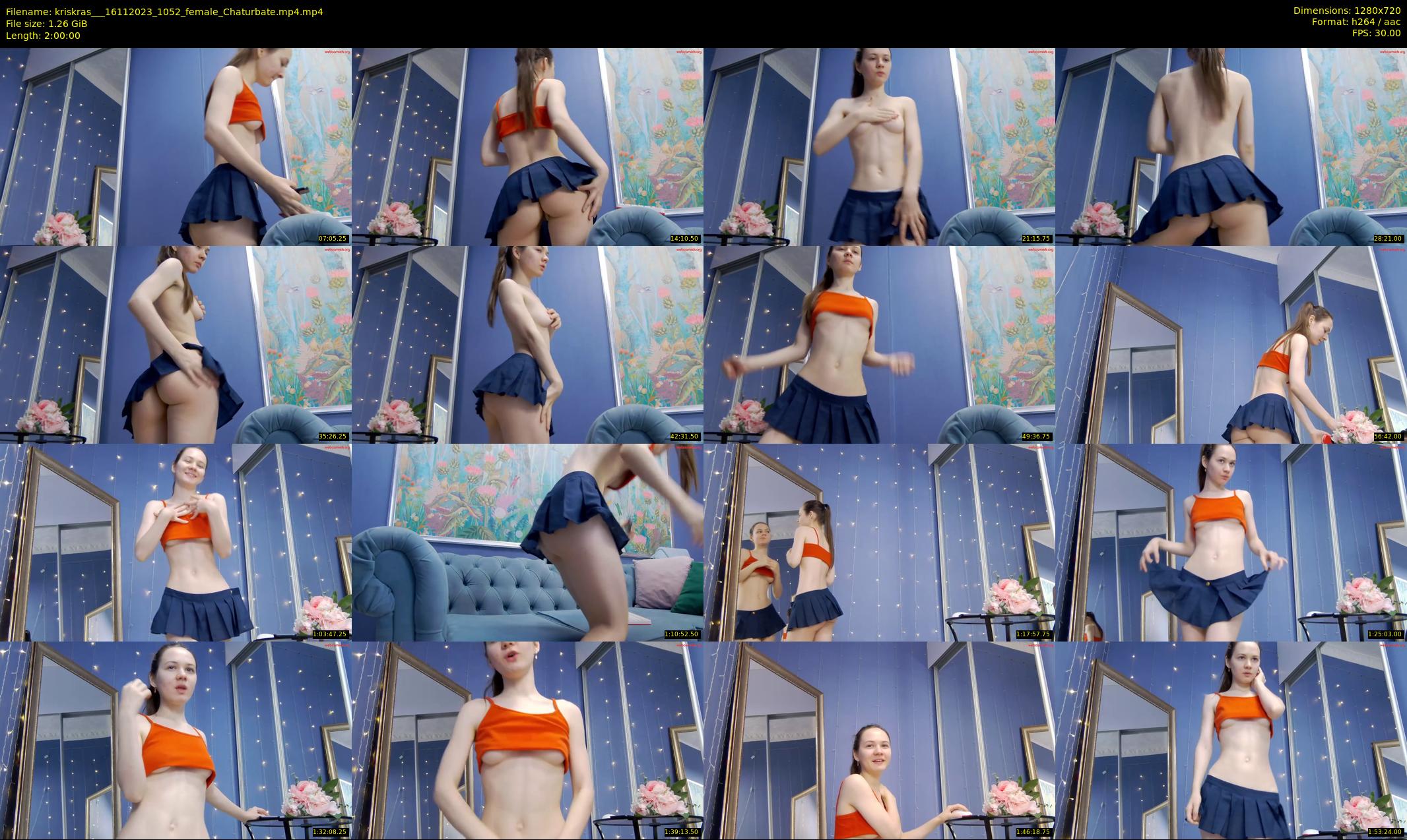 kriskras__ — 120 minute Chaturbate female cam show recording, 720p, Nov 16, 2023