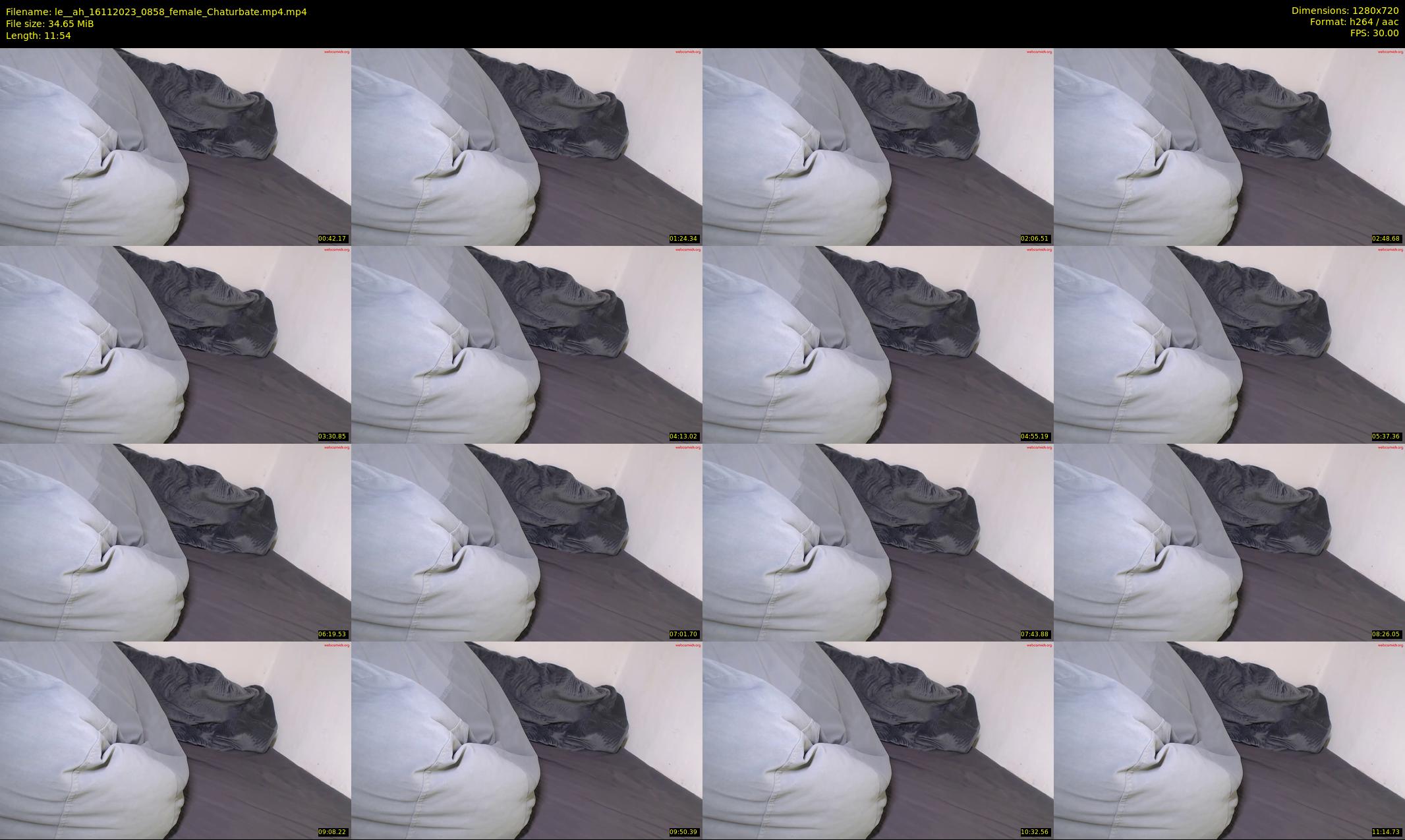 le__ah — 12 minute Chaturbate female cam show recording, 720p, Nov 16, 2023