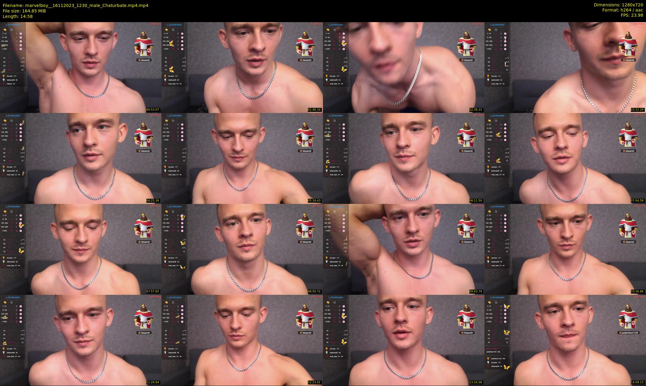 marvelboy_ — 15 minute Chaturbate male cam show recording, 720p, Nov 16, 2023