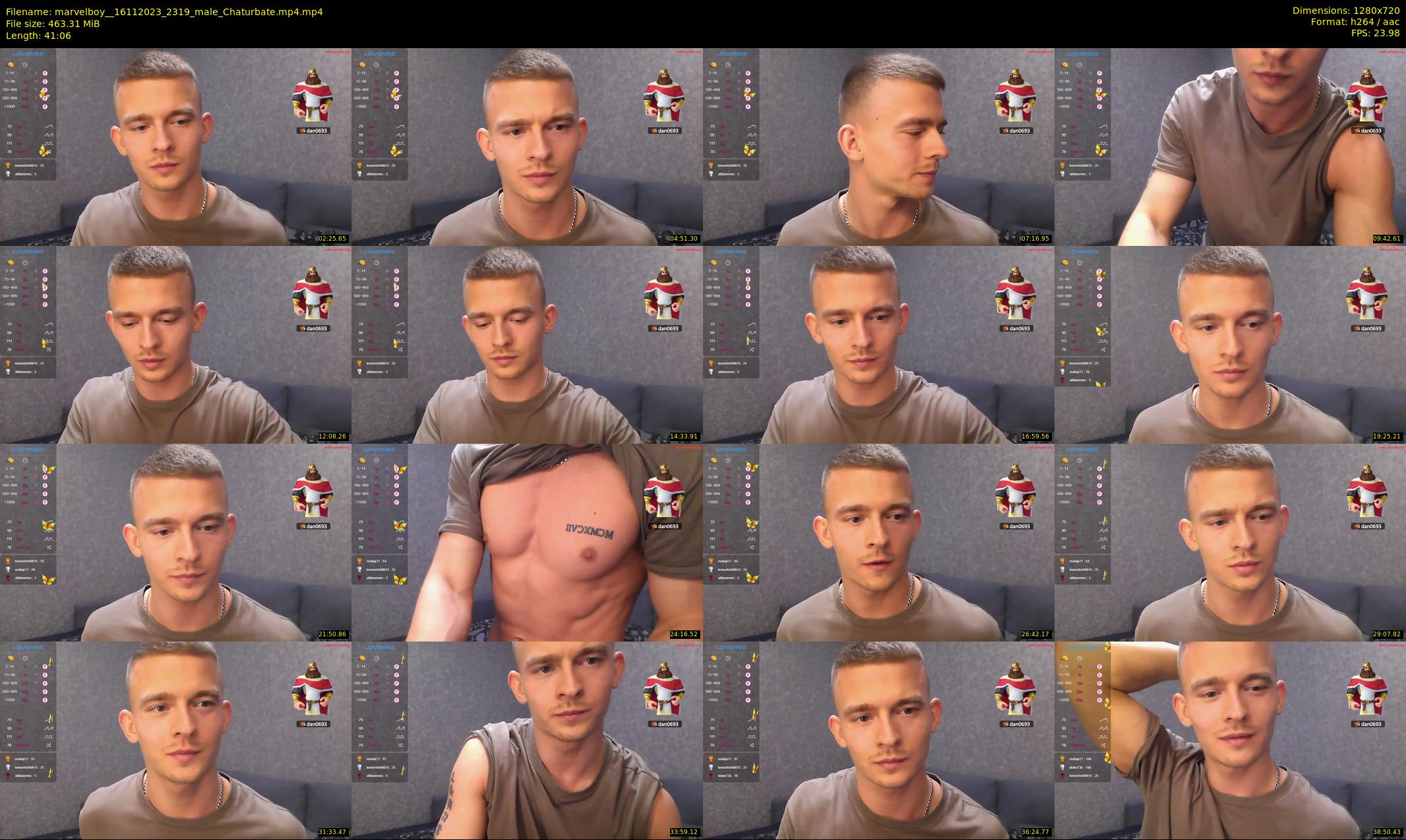 marvelboy_ — 42 minute Chaturbate male cam show recording, 720p, Nov 16, 2023