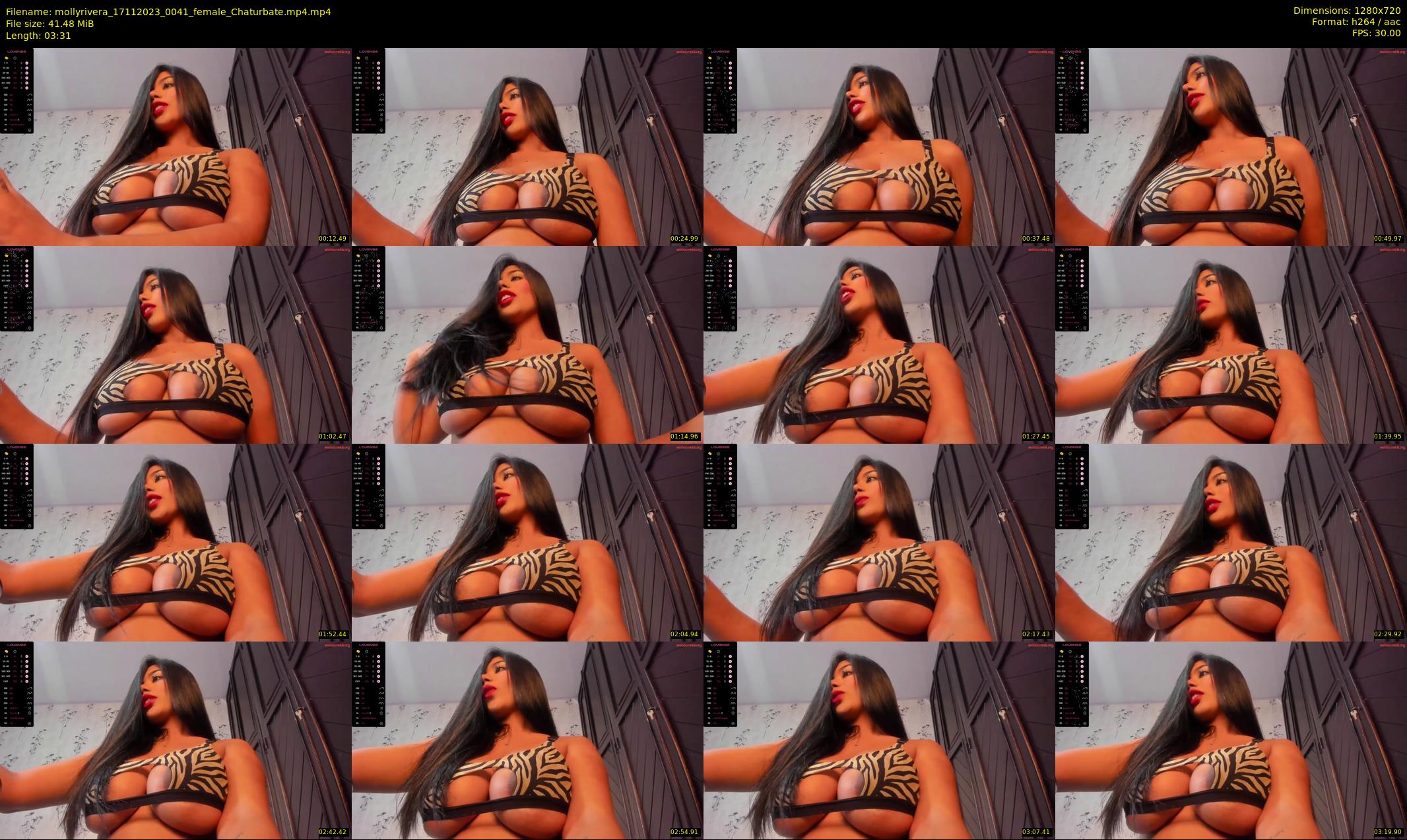 mollyrivera — 4 minute Chaturbate female cam show recording, 720p, Nov 17, 2023