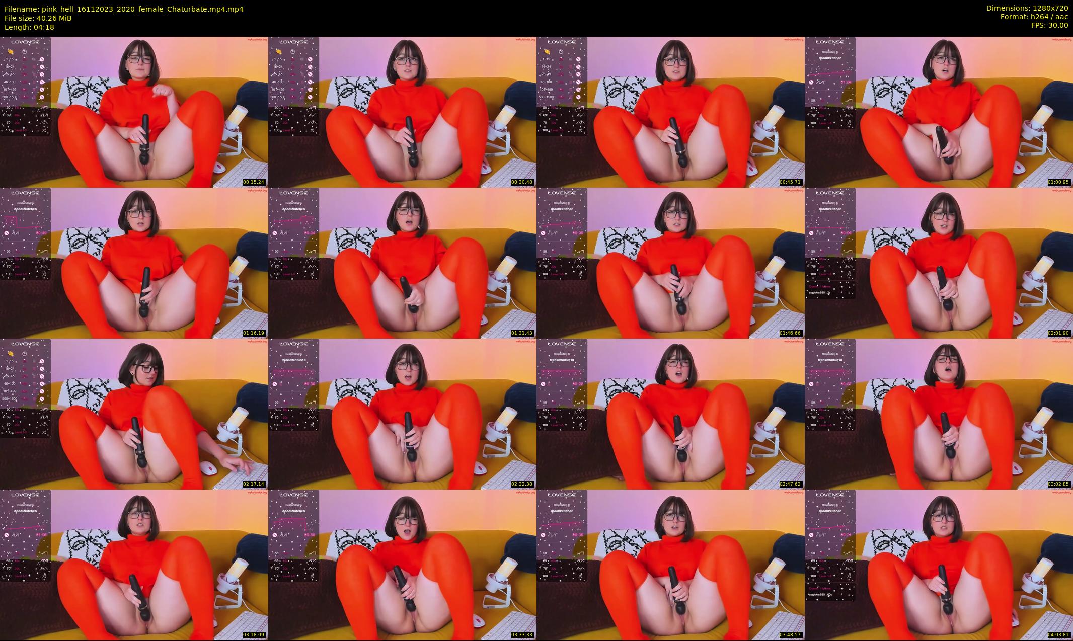 pink_hell — 5 minute Chaturbate female cam show recording, 720p, Nov 16, 2023