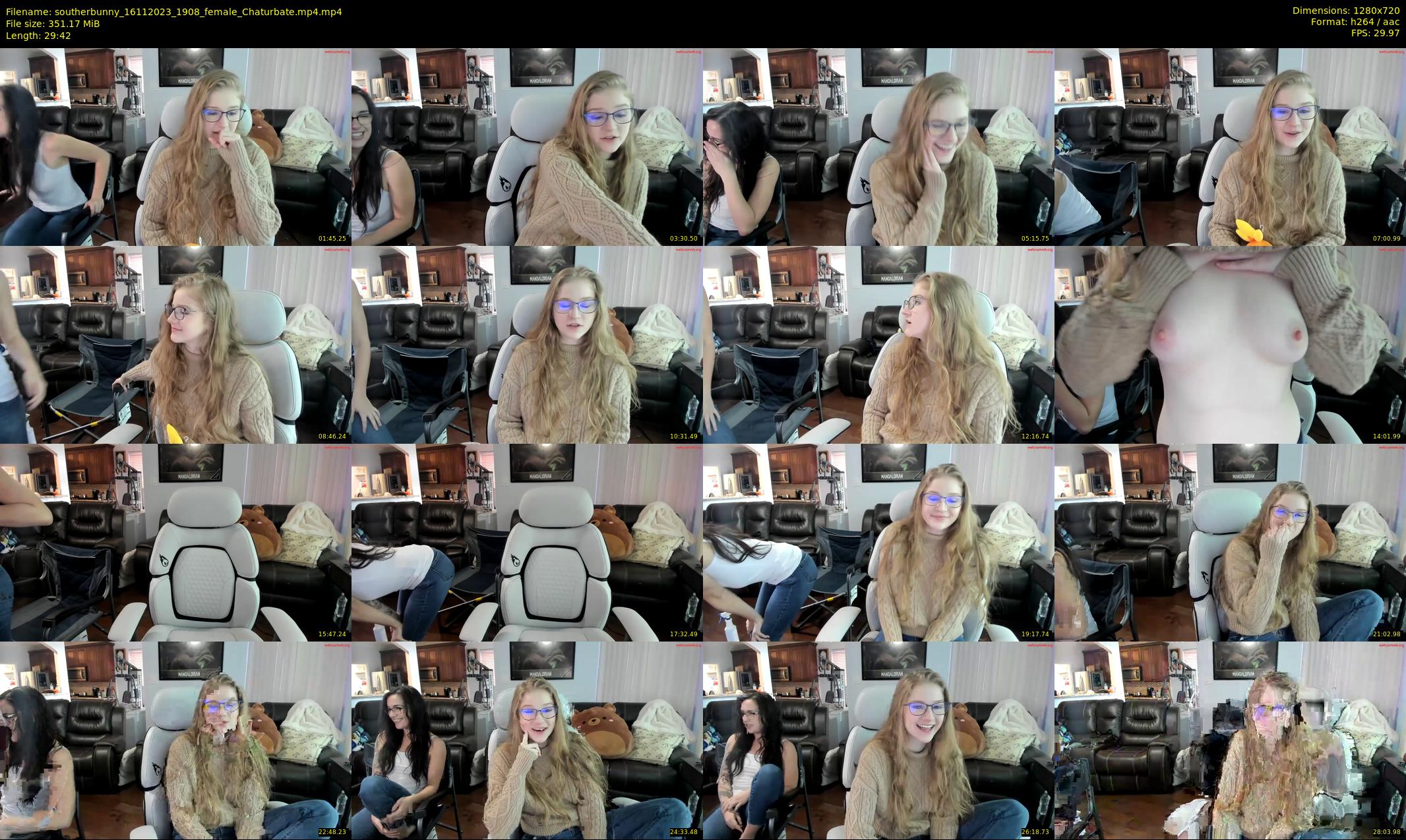 southerbunny — 30 minute Chaturbate female cam show recording, 720p, Nov 16, 2023