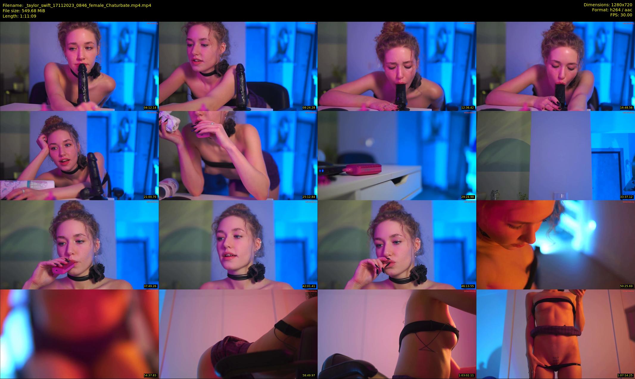 _taylor_swift — 72 minute Chaturbate female cam show recording, 720p, Nov 17, 2023