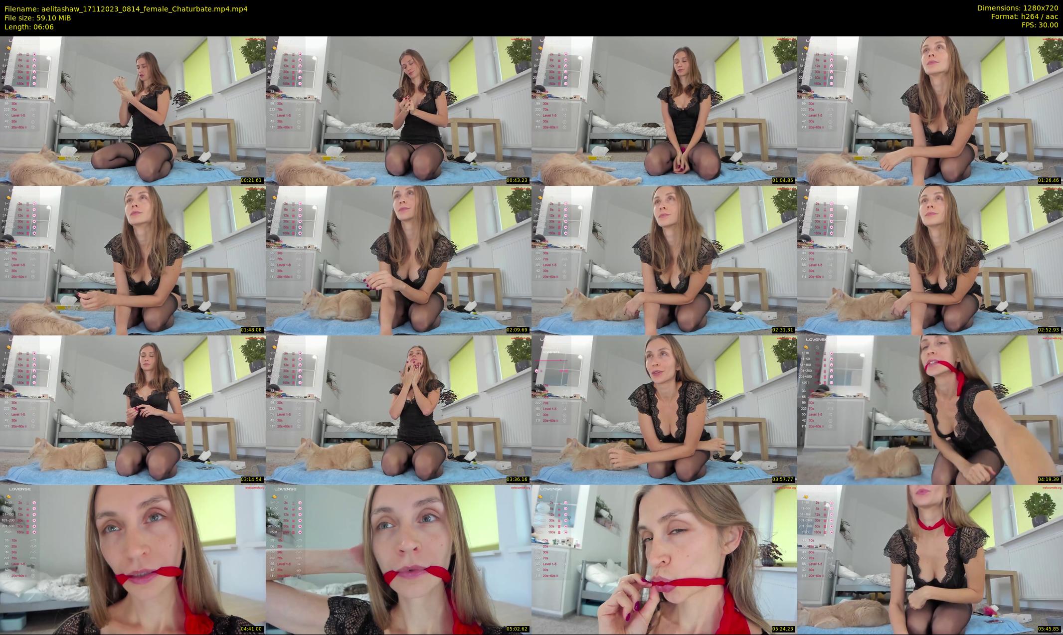 aelitashaw — 7 minute Chaturbate female cam show recording, 720p, Nov 17, 2023