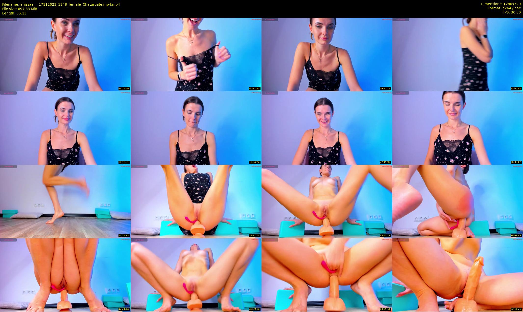 anissaa__ — 56 minute Chaturbate female cam show recording, 720p, Nov 17, 2023